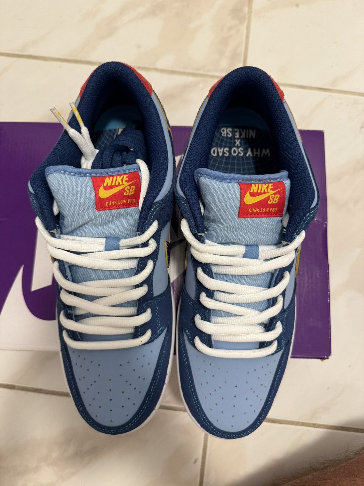 Nike SB Size 11 Nike SB Dunk Low Why So Sad DS OG All Size US 11 / EU 44 - 4 Thumbnail