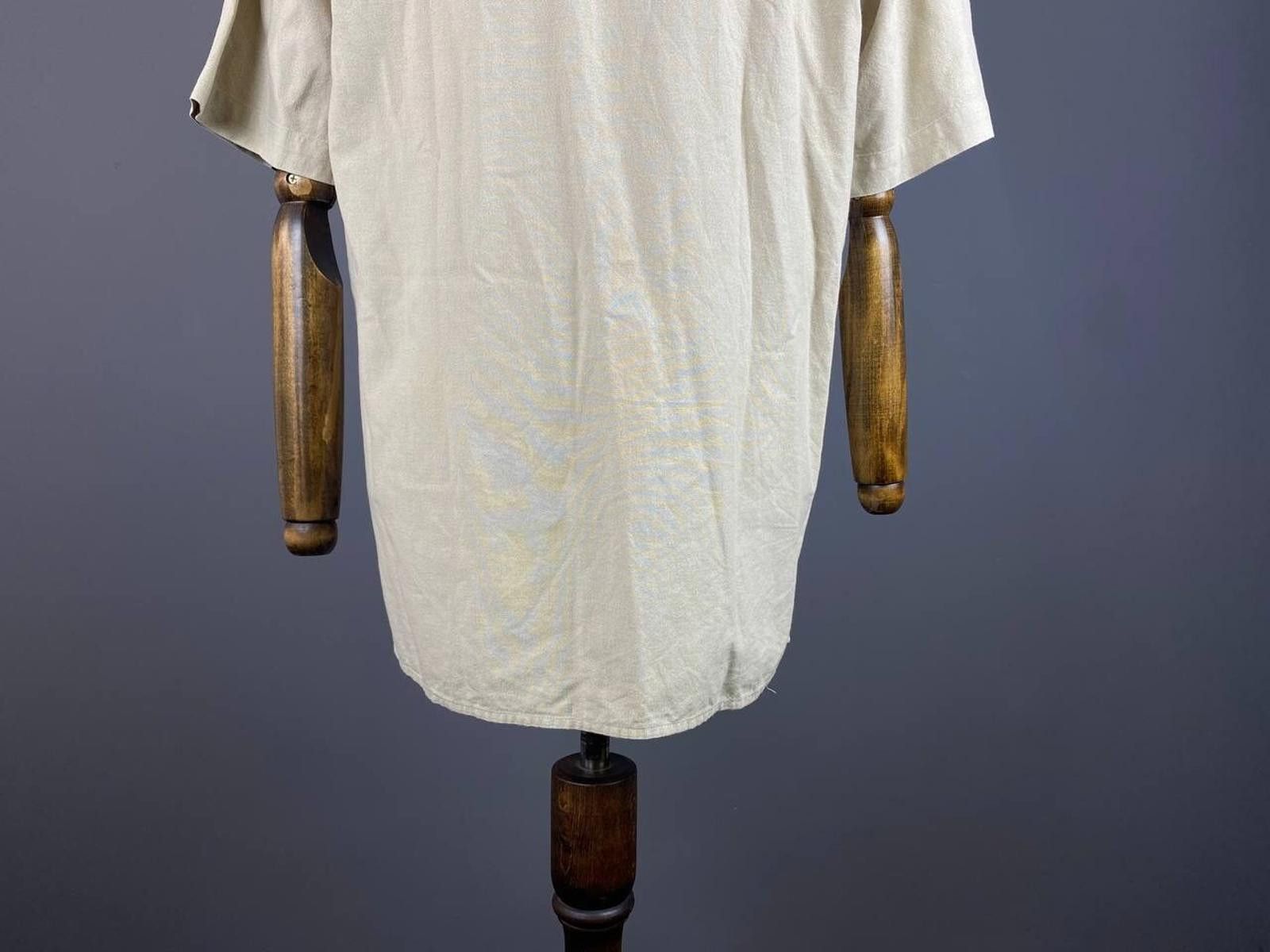 Designer Emilio Adani by Bosch Textil Beige Down Shirt Size M Size US M / EU 48-50 / 2 - 7 Thumbnail