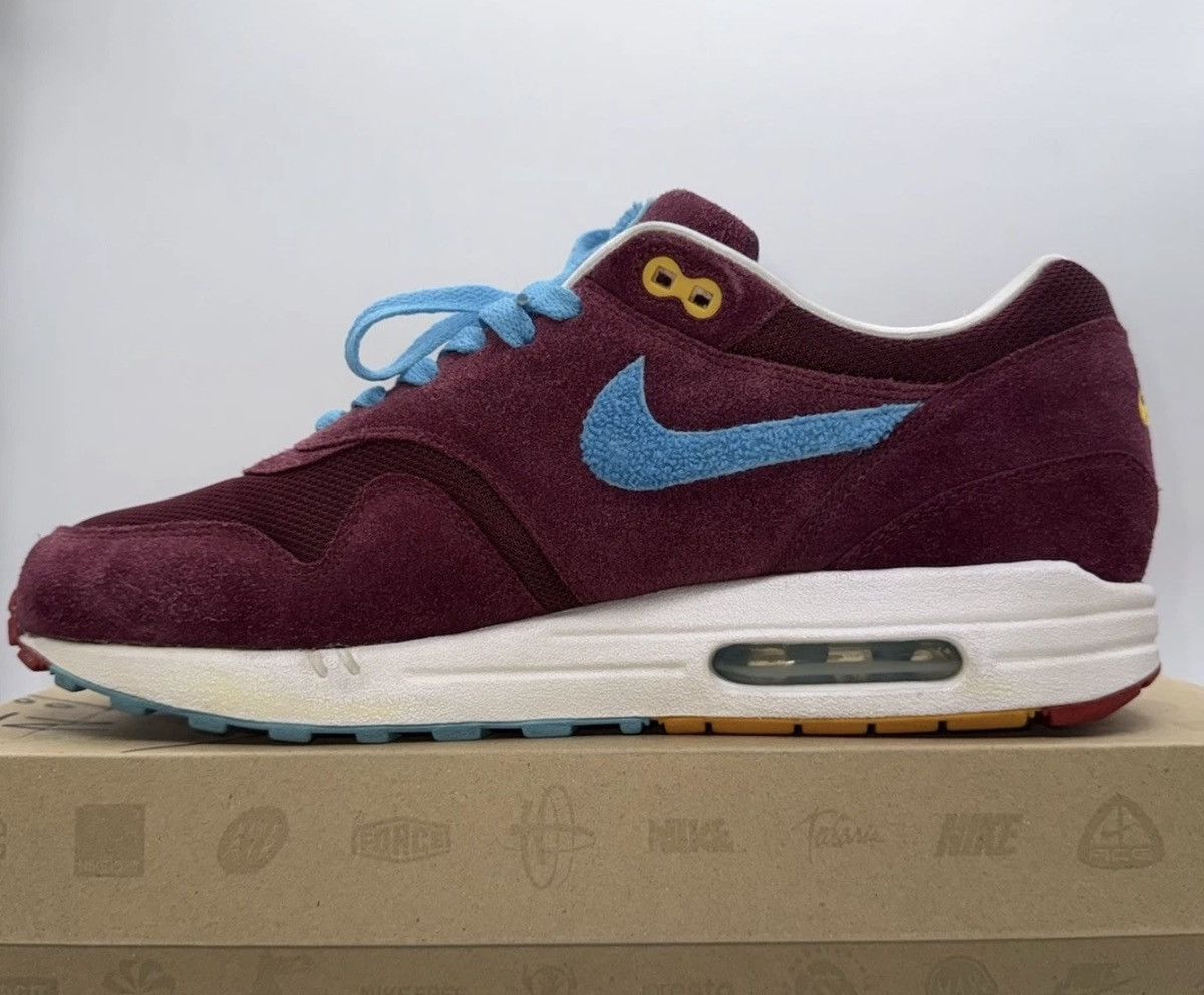 Nike × Parra Nike Air Max 1 Premium Patta x Parra Cherrywood SZ 10.5 US Size US 10.5 / EU 43-44 - 4 Thumbnail