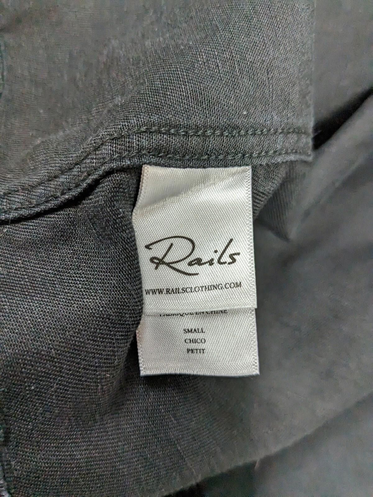 Rails Rails Elliot Floral Embroidered Shirt Jacket Black Small Size S / US 4 / IT 40 - 9 Thumbnail