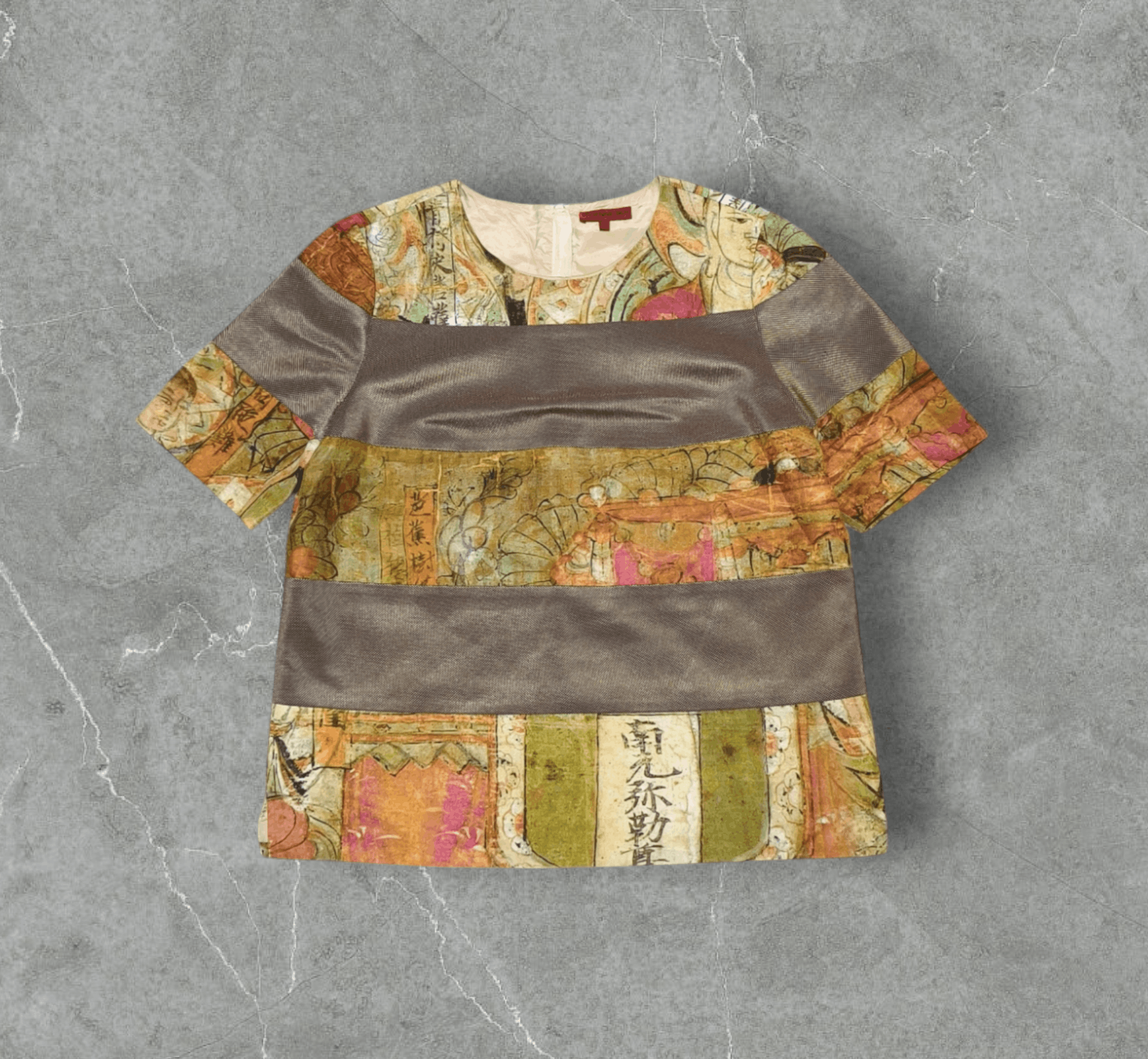 Vivienne Tam 90s Vivienne Tam Buddha Blouse Size L / US 10 / IT 46 - 1 Thumbnail