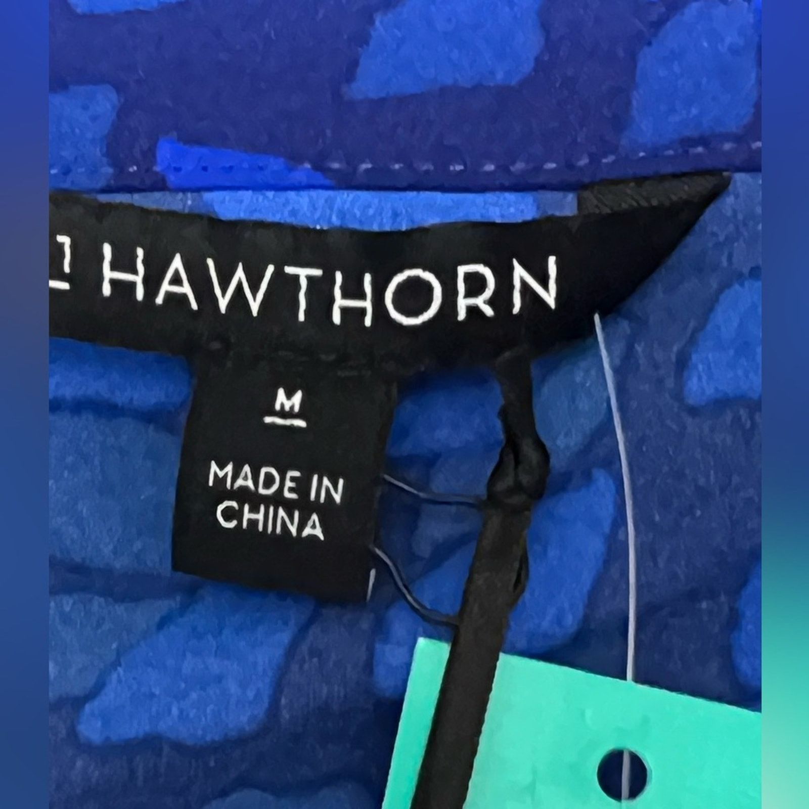 Other 41 HAWTHORN - SHEER BLUE JACQUI TOP BLOUSE - SIZE MEDIUM NWT Size M / US 6-8 / IT 42-44 - 5 Thumbnail