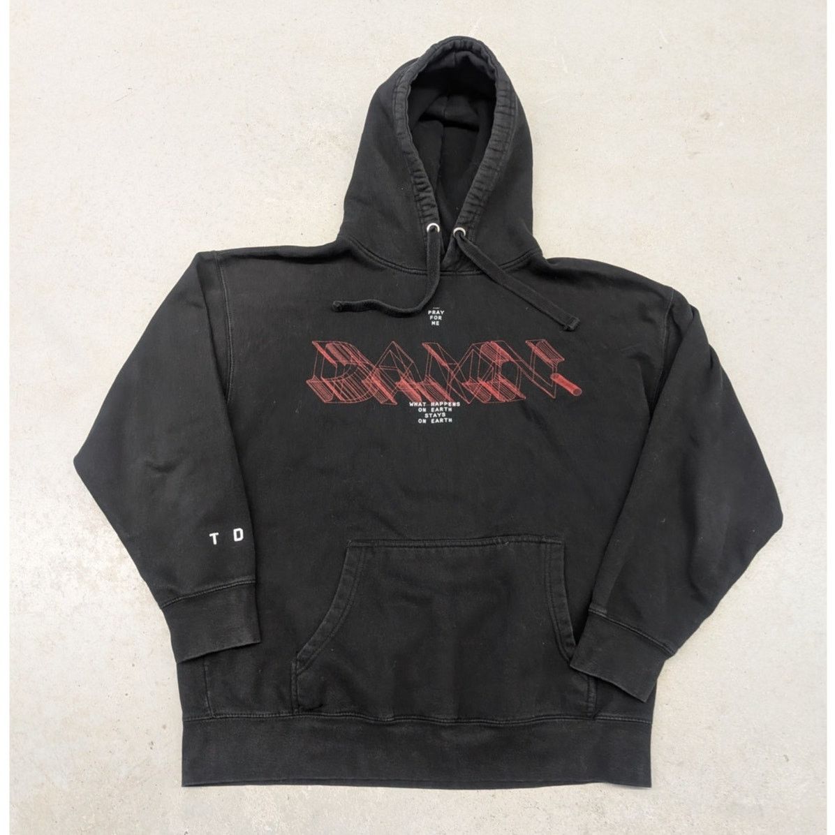 Top Dawg Entertainment Kendrick Lamar DAMN TDE album promo hoodie Size US XL / EU 56 / 4 - 1 Thumbnail
