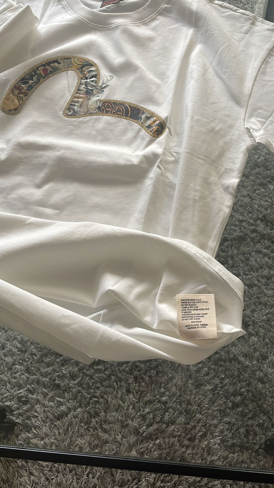 Evisu visu Custom Made Graphic T-Shirt XL – Asia Release New&Tags Size US XL / EU 56 / 4 - 5 Thumbnail