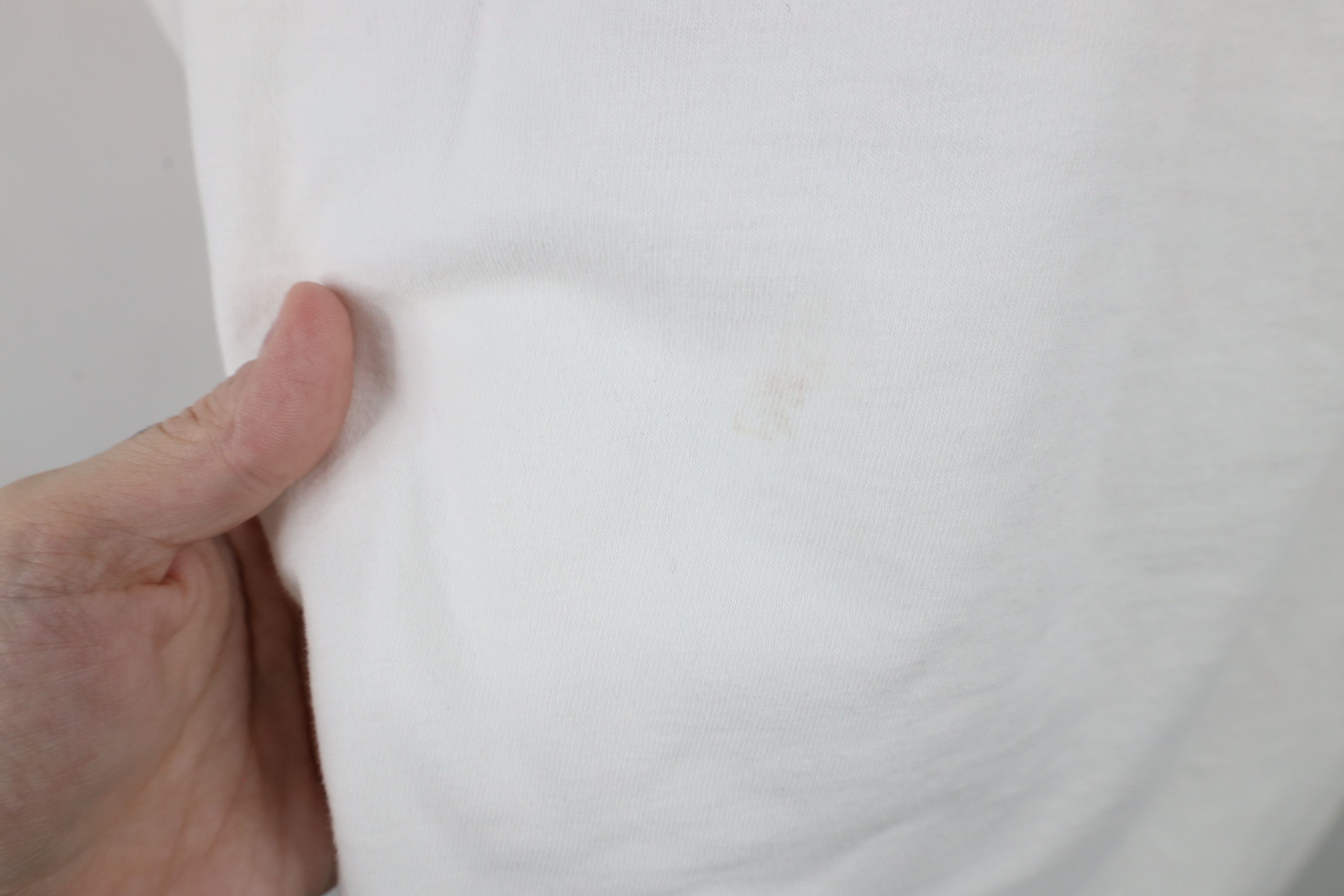 Vintage Vintage 90s Streetwear Short Sleeve T-Shirt White Cotton Size US XXL / EU 58 / 5 - 4 Thumbnail