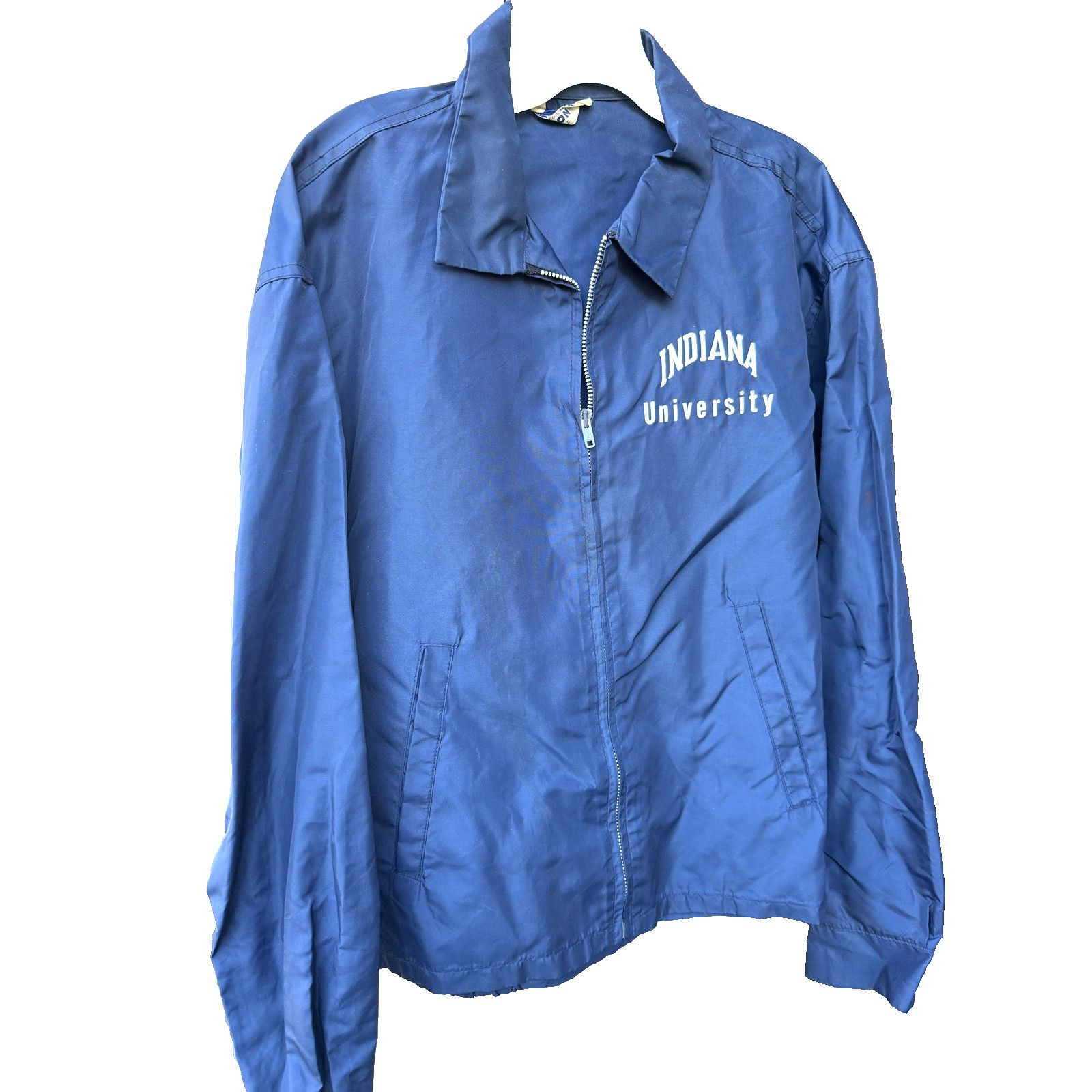 DuPont Vintage 60's Indiana Hoosiers Jacket Men XL RARE Windbreaker Size US XL / EU 56 / 4 - 1 Thumbnail