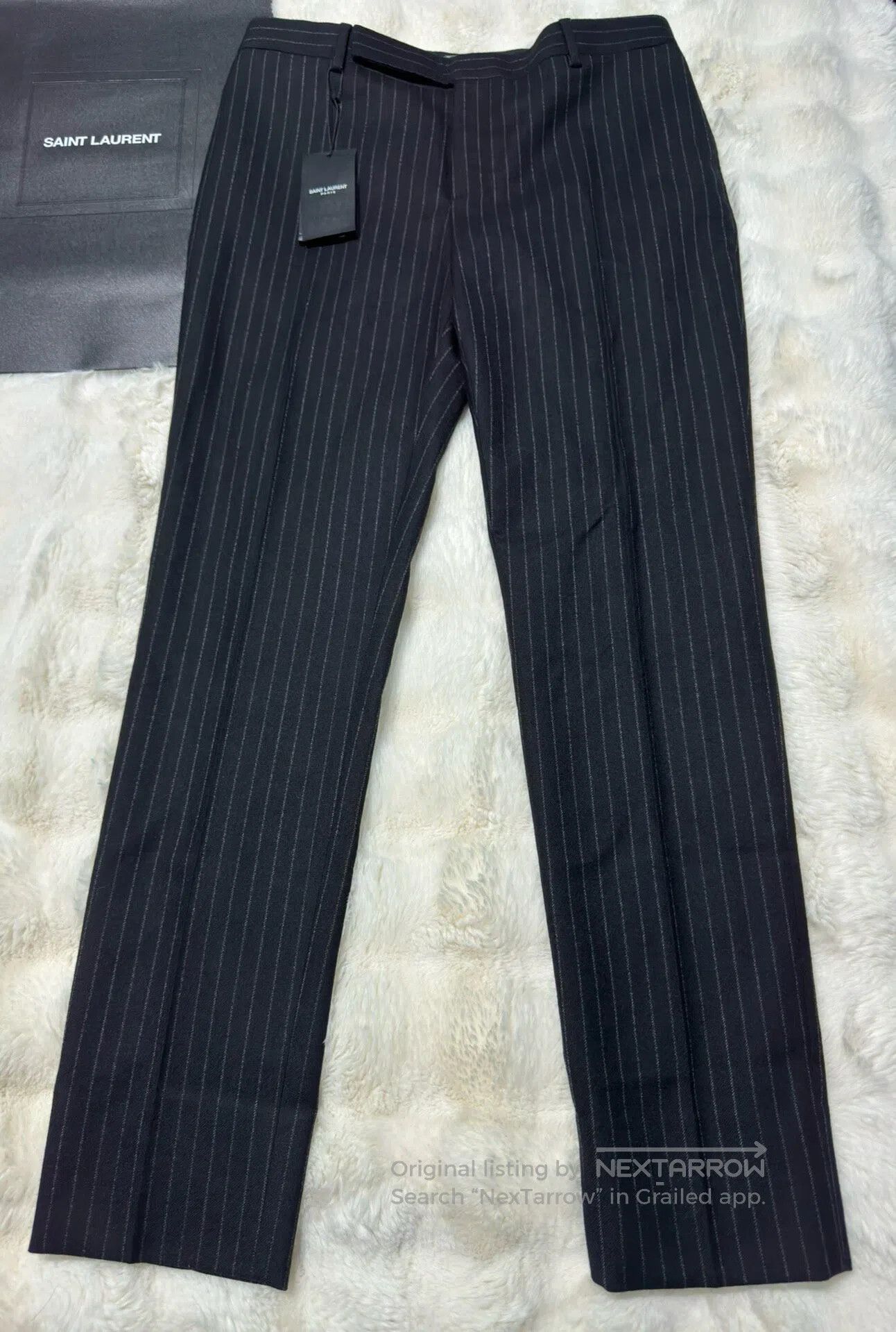Saint Laurent Paris Saint Laurent Paris Men's dress pants medium weight| Size US 32 / EU 48 - 1 Thumbnail