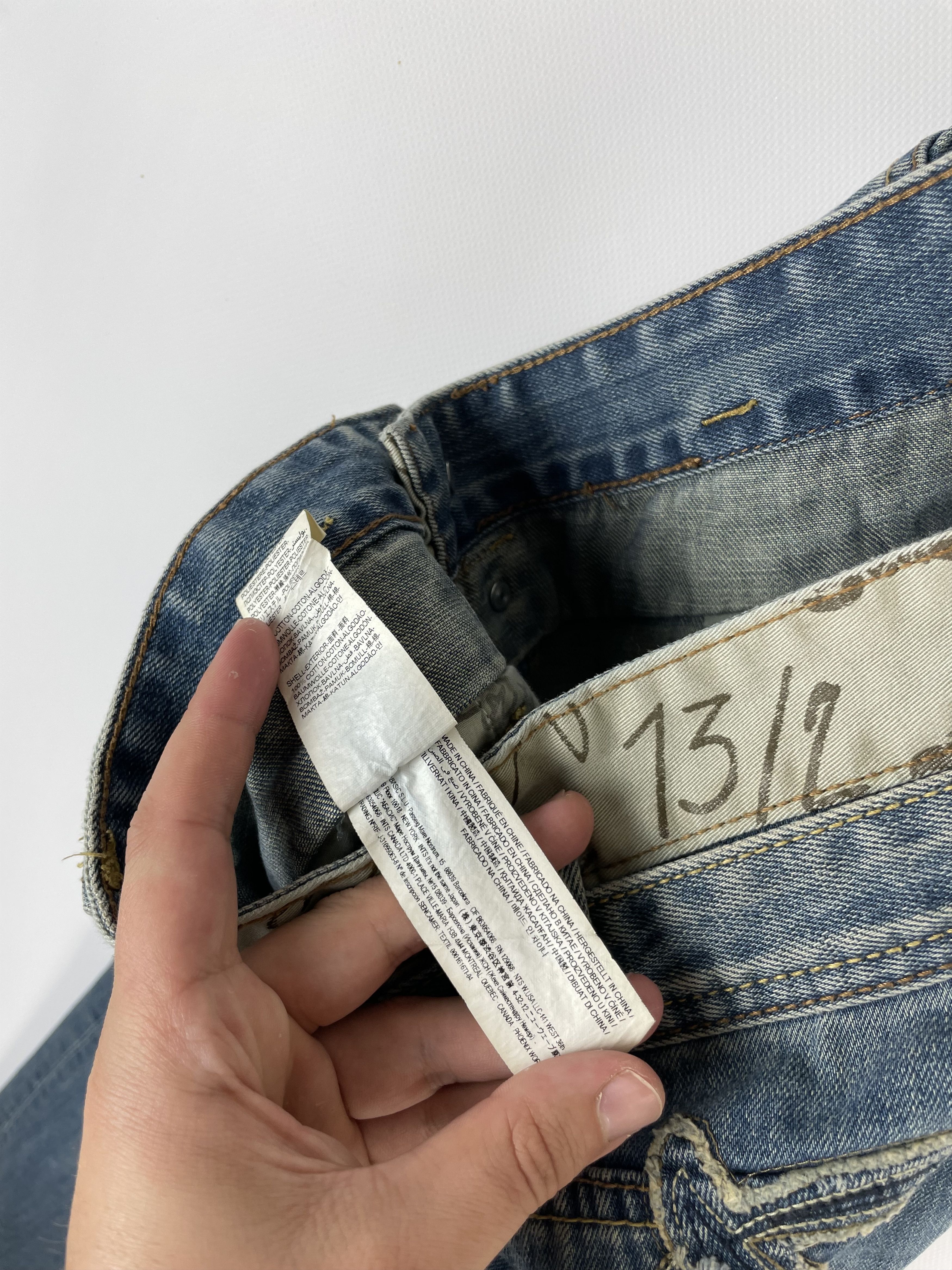 Desigual Vintage Desigual Big Logo Jeans Denim Pants Y2K 90s Size US 32 / EU 48 - 10 Thumbnail