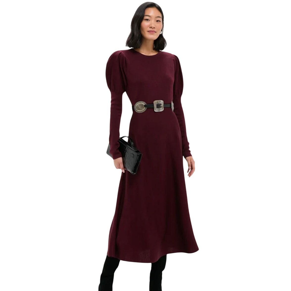 Tuckernuck Pomander Place Brielle Sweater Dress Red