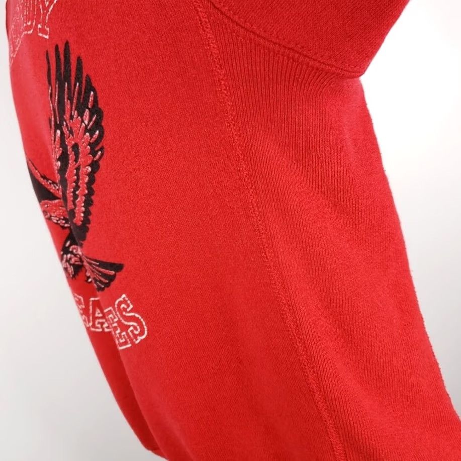 Velva Sheen VINTAGE Velva Sheen Kennedy Eagles Sweatshirt Mens Size S Red United States Reverse Weave 80s Crew Pullover Made In USA Size US S / EU 44-46 / 1 - 4 Thumbnail
