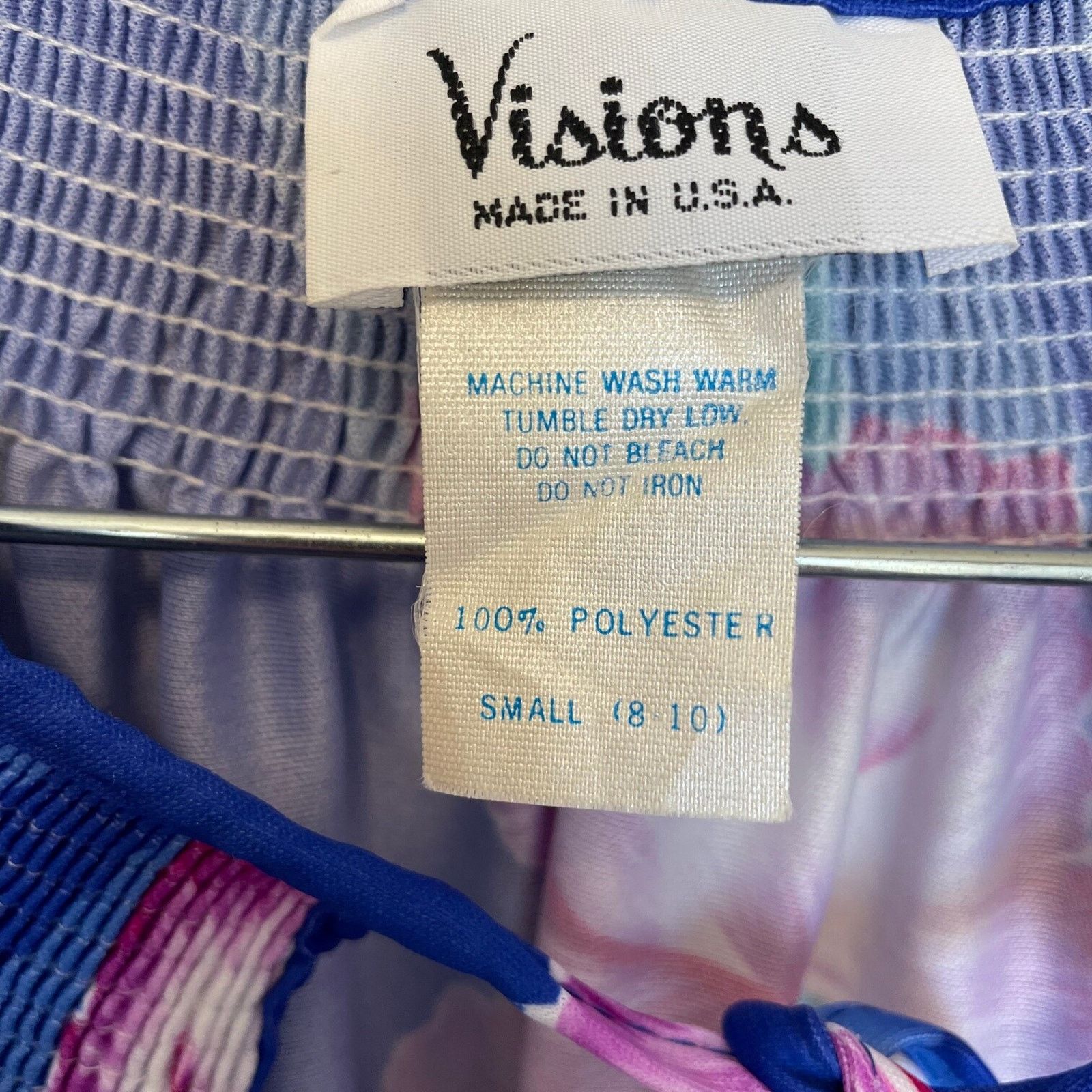 Other Muumuu Dress S Caftan Boho Floral Tropical Hibiscus Blue Size S / US 4 / IT 40 - 11 Thumbnail