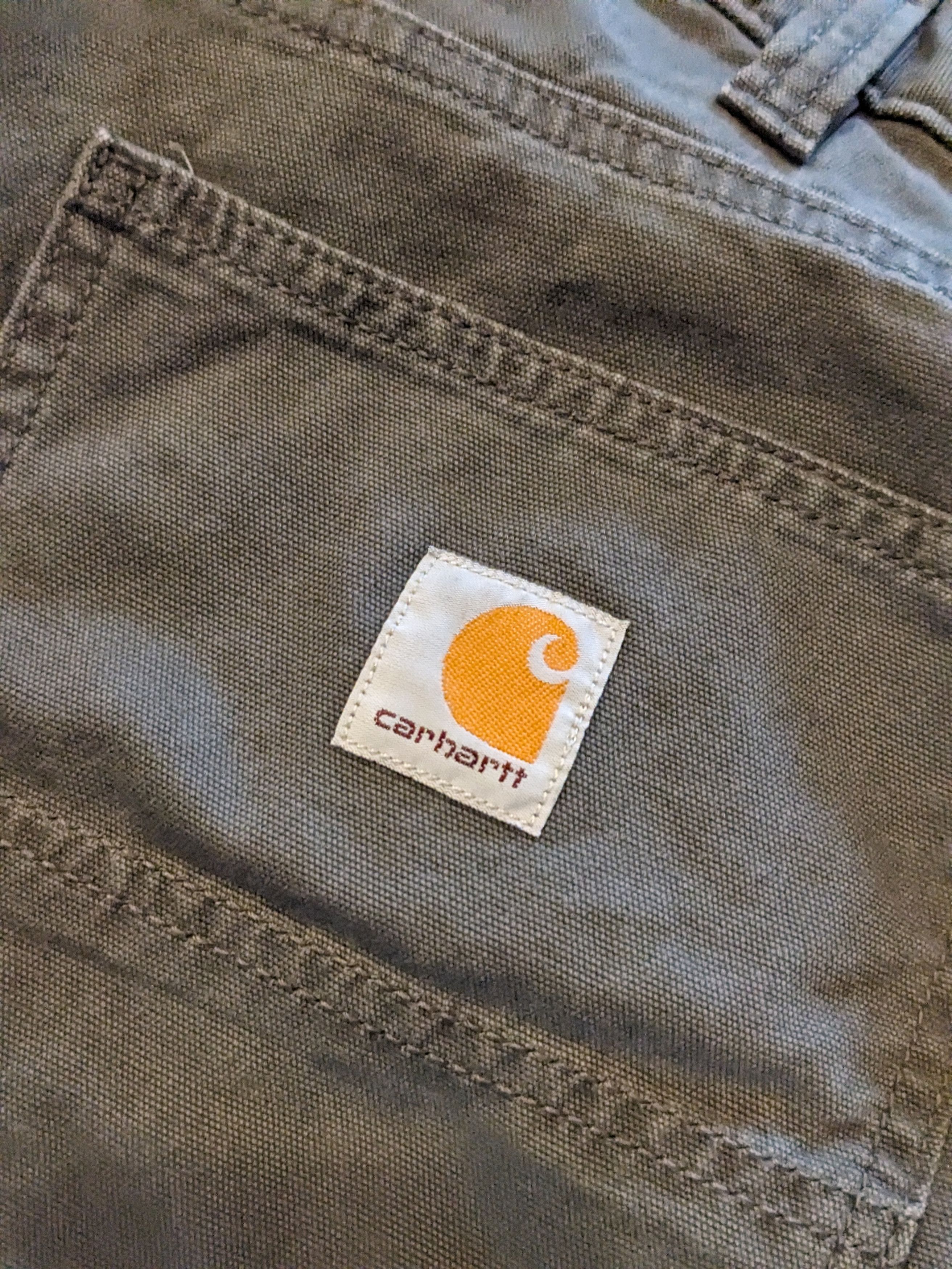 Carhartt Carhartt Relaxed Fit 102517 039 36x34 Gray Pants Size US 36 / EU 52 - 2 Thumbnail