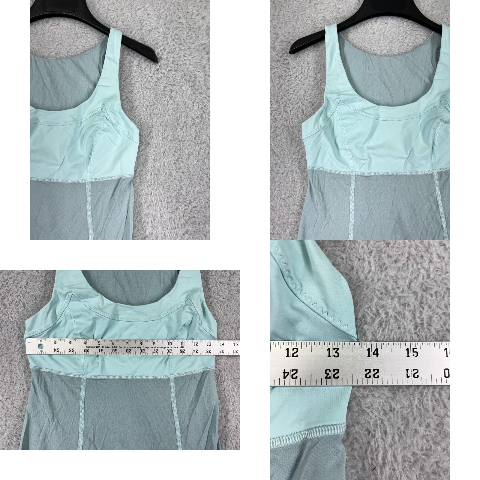 Lululemon Lululemon Shirt Womens 2 Teal Tank Top Ta Ta Topper Run Running Athletic Wear Tank Women Teal Nike Style? Size XS / US 0-2 / IT 36-38 - 8 Thumbnail