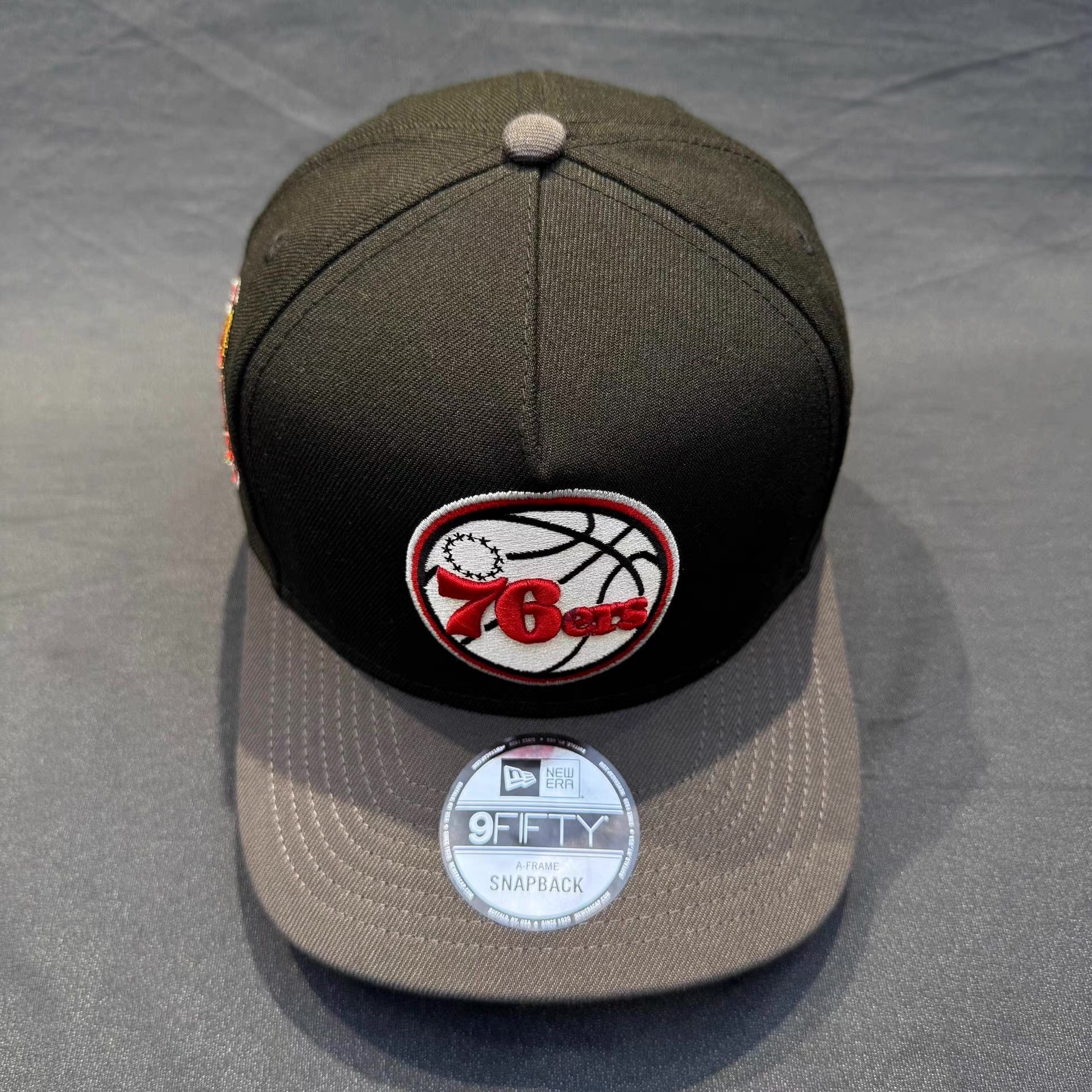 New Era New Era Baseball Cap Flat Brim Hat Q5 Size ONE SIZE - 2 Thumbnail