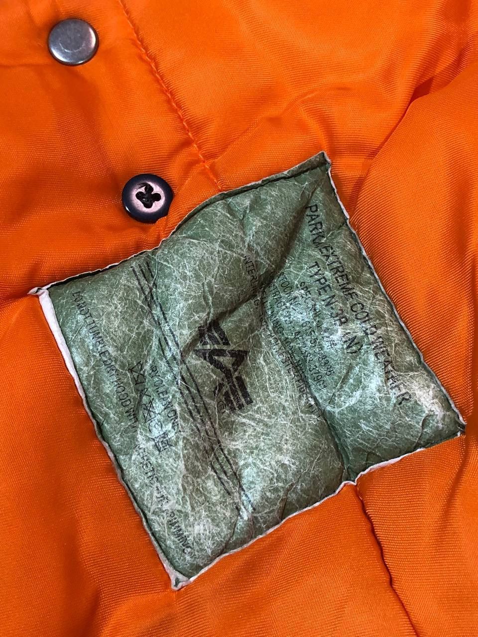 Alpha Industries × Vintage Alpha Industries Jacket Vintage Size US L / EU 52-54 / 3 - 14 Thumbnail