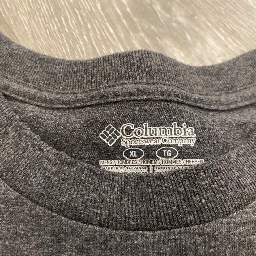 Columbia Columbia Grey Mountain Athletic Shirt Men XL Graphic Tee Bin Size US XL / EU 56 / 4 - 3 Thumbnail