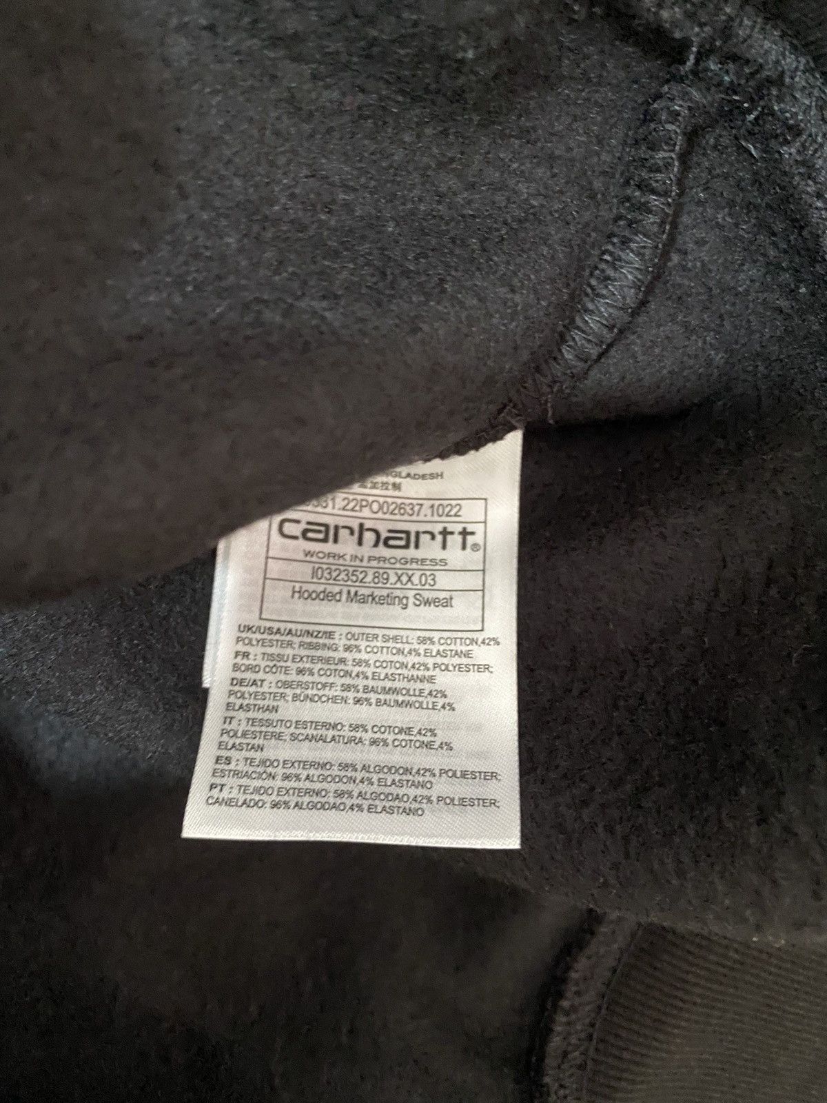 Carhartt Wip Carhartt WIP Skate Jam sweatshirt size M black with new Size US M / EU 48-50 / 2 - 14 Thumbnail