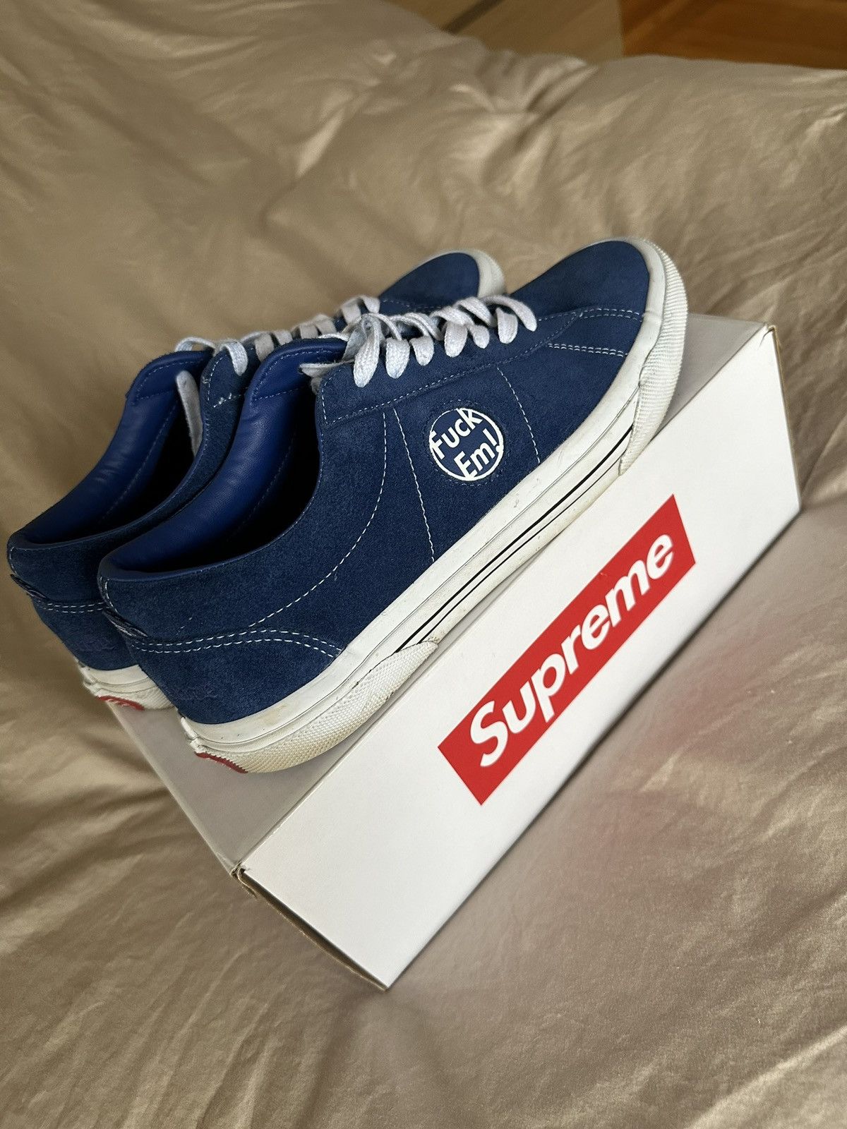 Supreme × Vans Supreme Vans Fuck Em Size US 11.5 / EU 44-45 - 2 Thumbnail