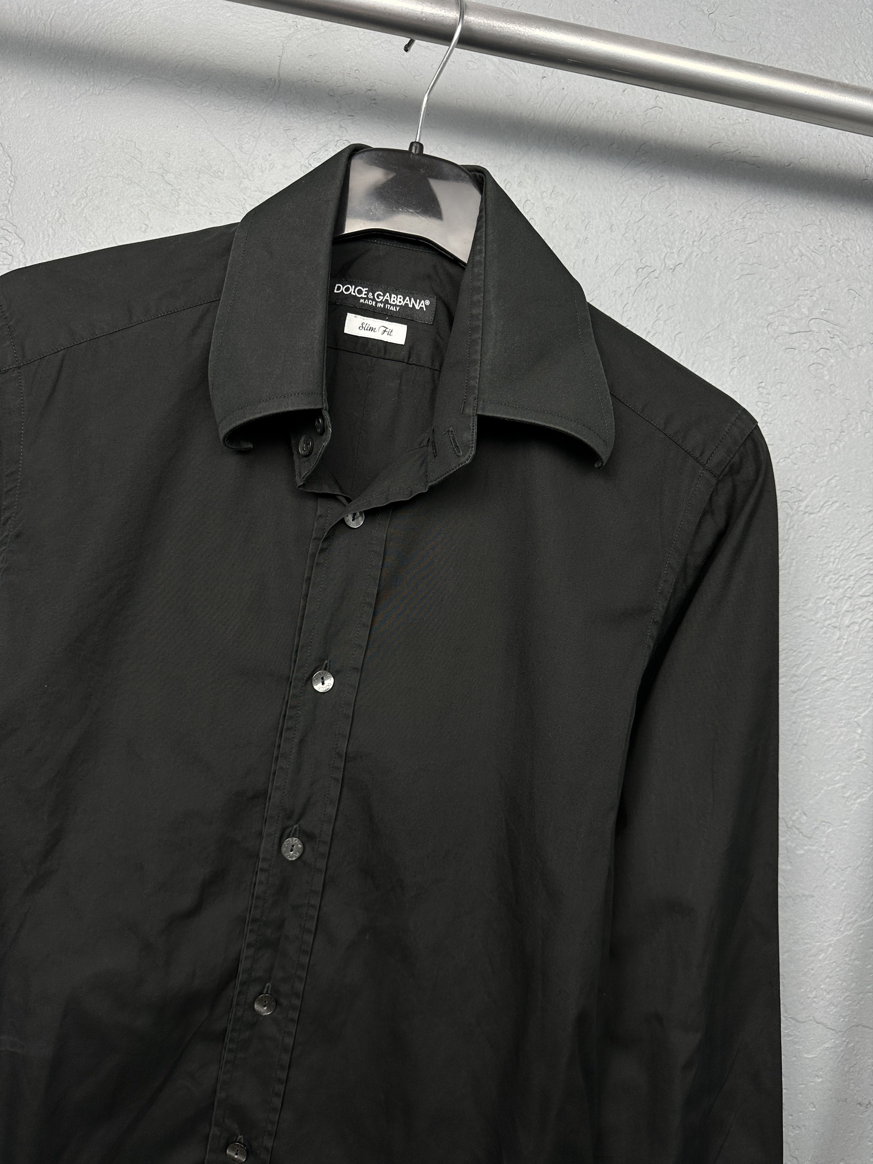 Dolce & Gabbana Dolce & Gabbana Vintage Mens Long Sleeve Shirt Size US S / EU 44-46 / 1 - 2 Thumbnail