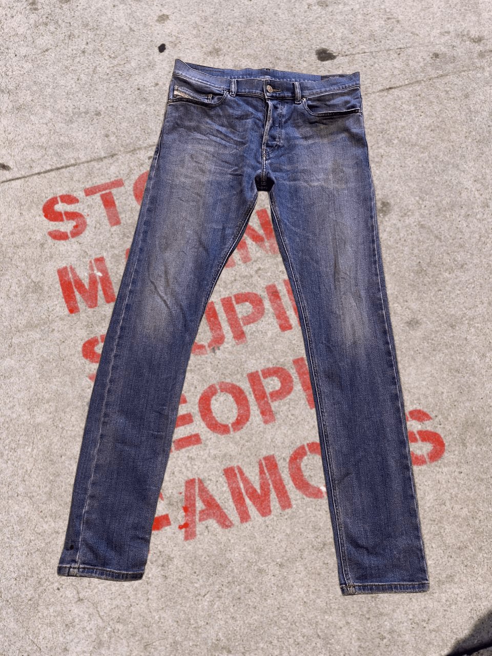 Diesel Vintage Diesel Jeans Baggy Crazy 00s Size US 32 / EU 48 - 1 Thumbnail