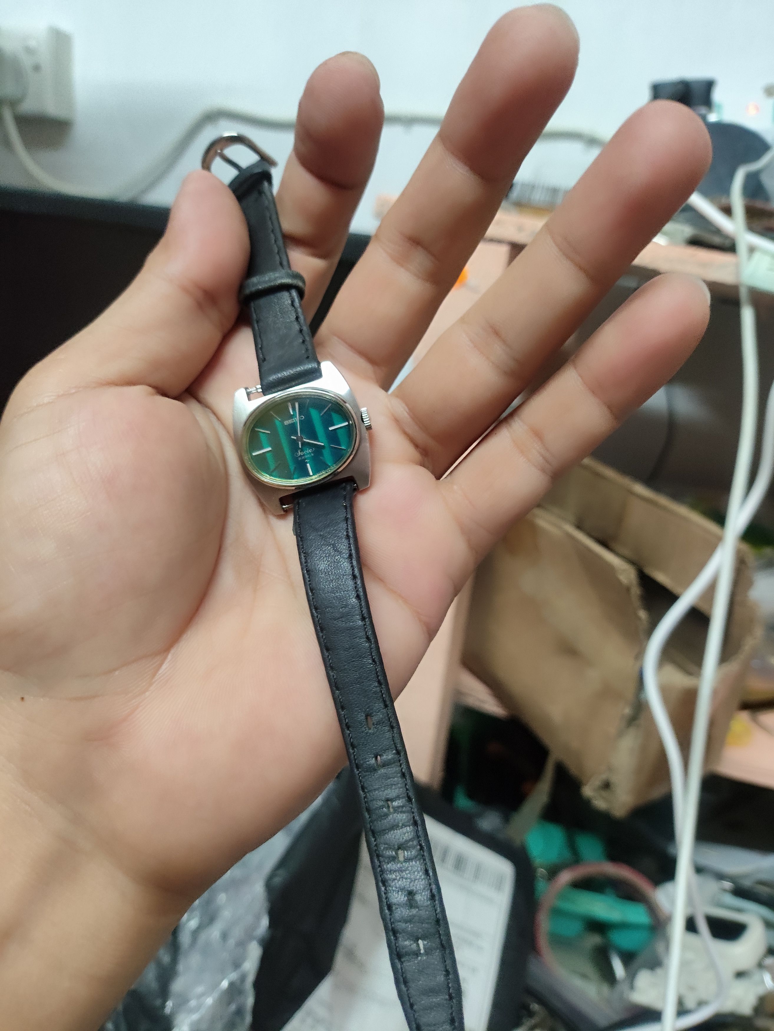 Japanese Brand VINTAGE SEIKO WINDING ENGINE LADIES SIZE (JAPAN MADE) Size ONE SIZE - 5 Thumbnail