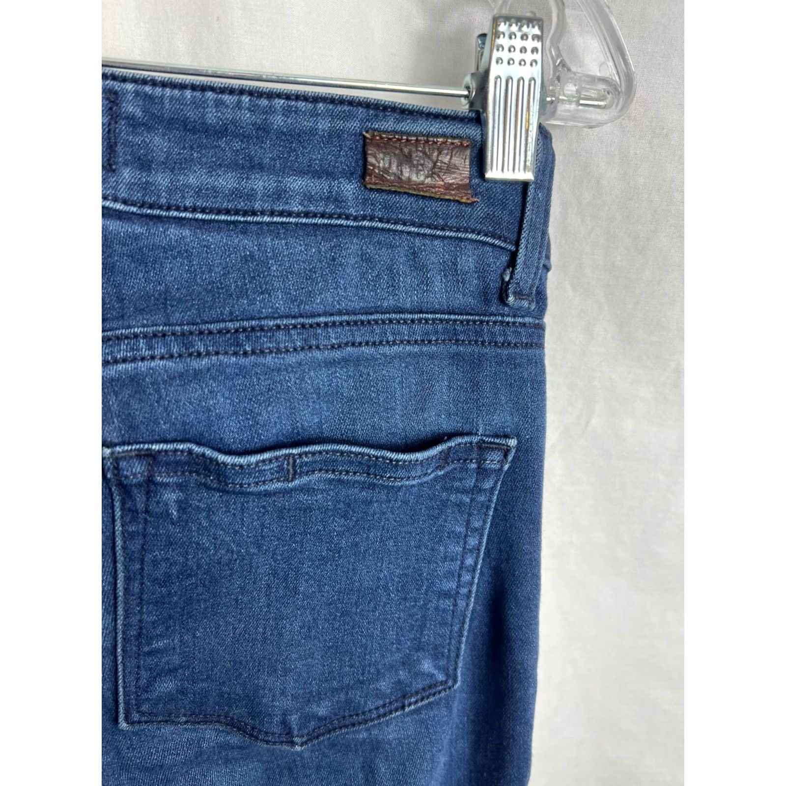 Paige Paige Verdugo Jeans Women Dark Wash Blue Size 26 Skinny Crop 5-Pocket Denim Pants Size 26" / US 2 / IT 38 - 3 Thumbnail