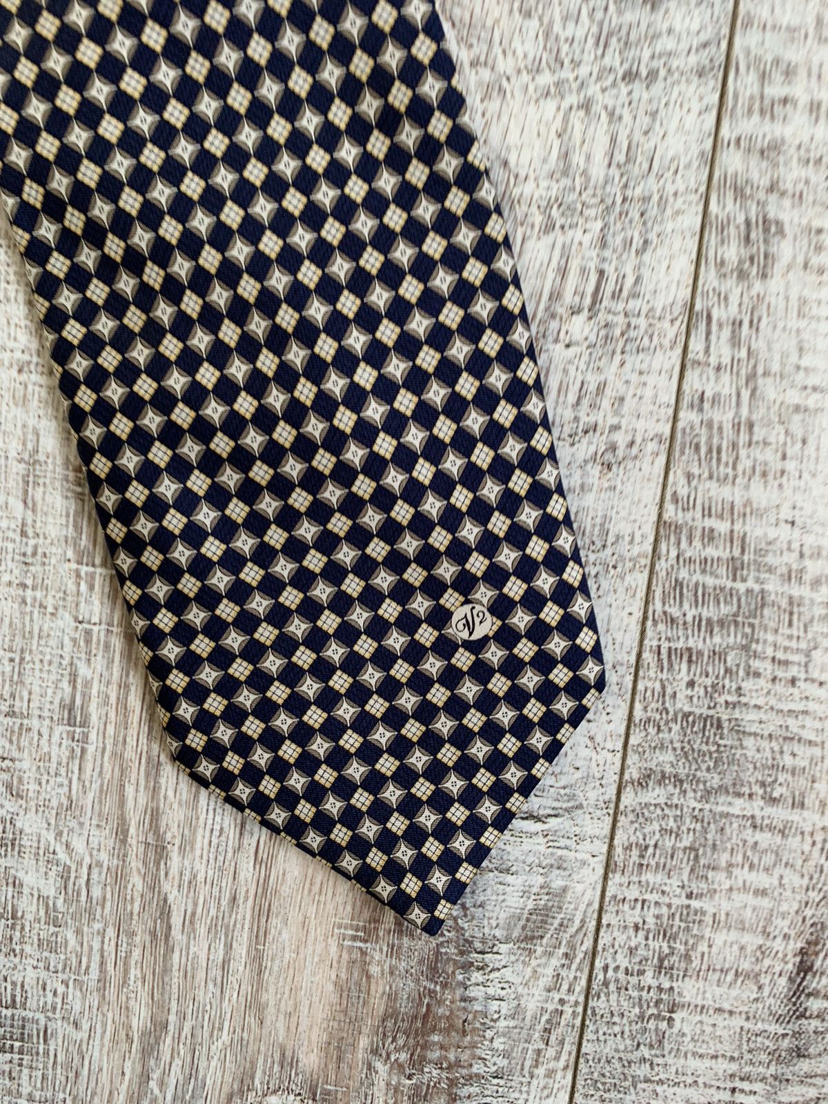 Versace × Vintage Vintage Versace made in Italy Tie Size ONE SIZE - 3 Thumbnail