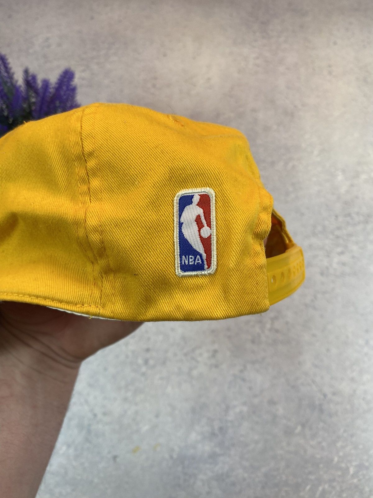 NBA NBA L.A Lakers Yellow Cap Size ONE SIZE - 4 Thumbnail