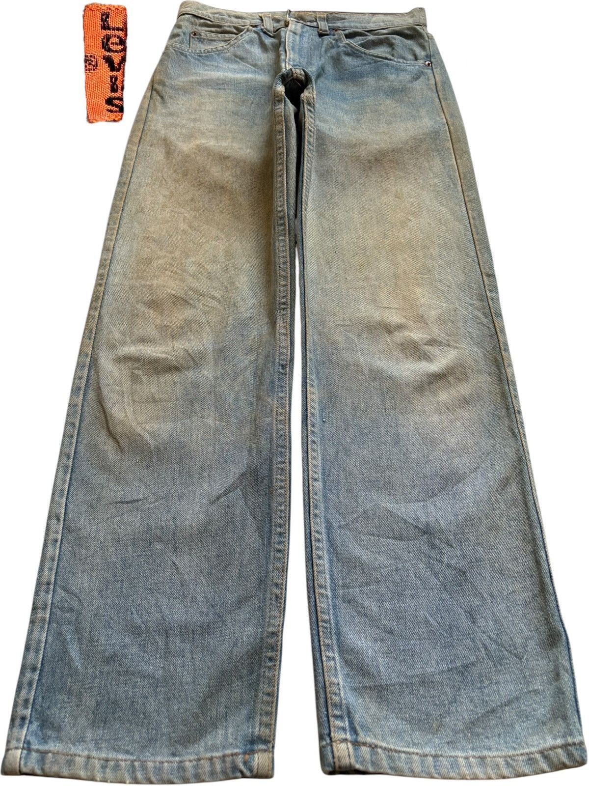 Levi's × Levi's Vintage Clothing Vintage 80s Levis 503 Orange Tab Rusty Mud Wash Jeans Size US 28 / EU 44 - 1 Thumbnail