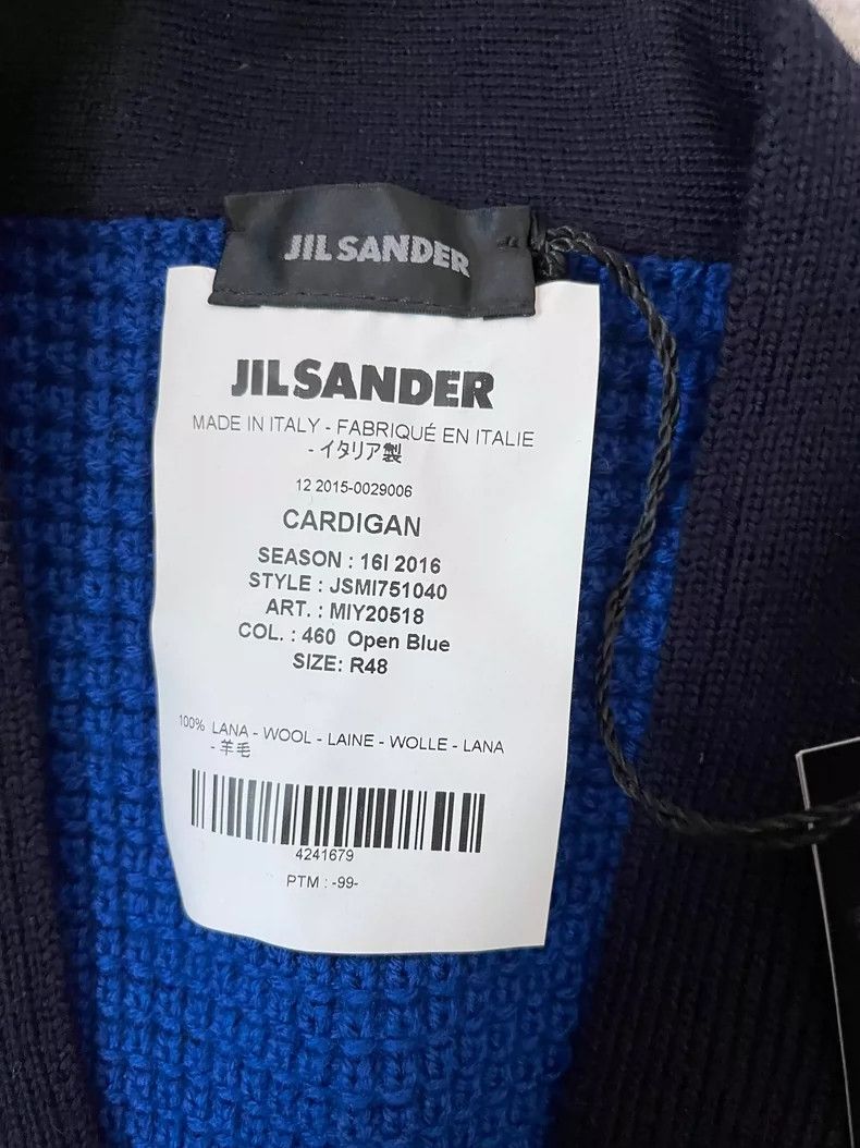 Jil Sander Jil Sander Oversized knitted zip-up cardigan Size L / US 10 / IT 46 - 3 Thumbnail