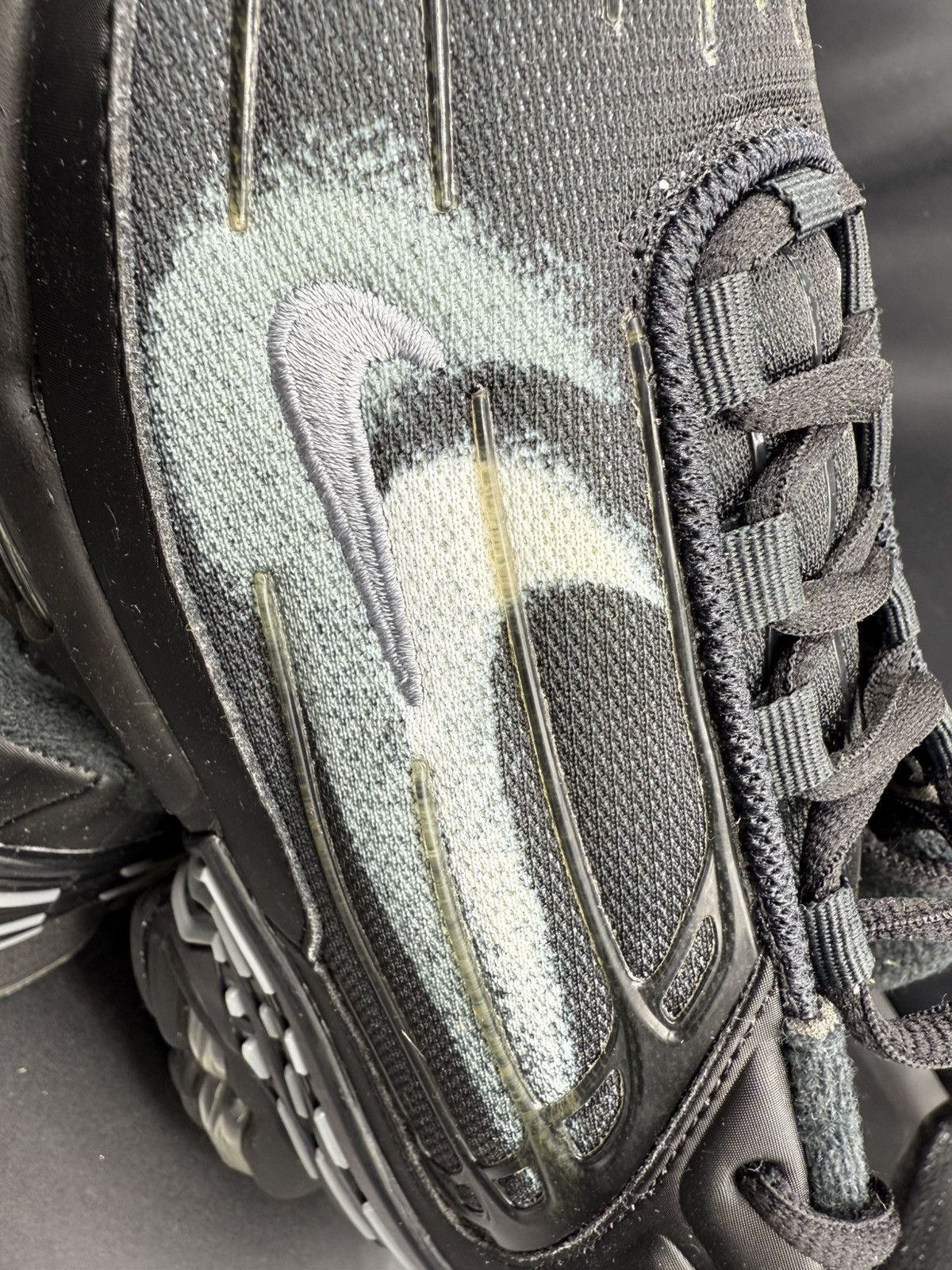 Nike NIKE TUNED 3 Black/Grey Swoosh Size US 10 / EU 43 - 4 Thumbnail