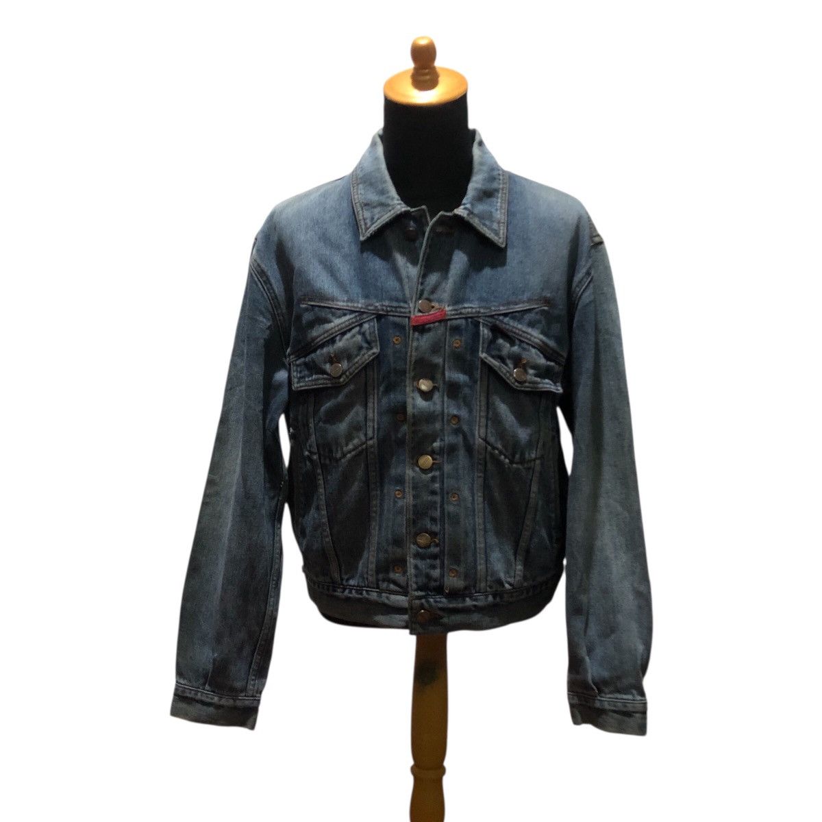 Marithe + Francois Girbaud Girbaud Denim Jacket Size US S / EU 44-46 / 1 - 1 Thumbnail