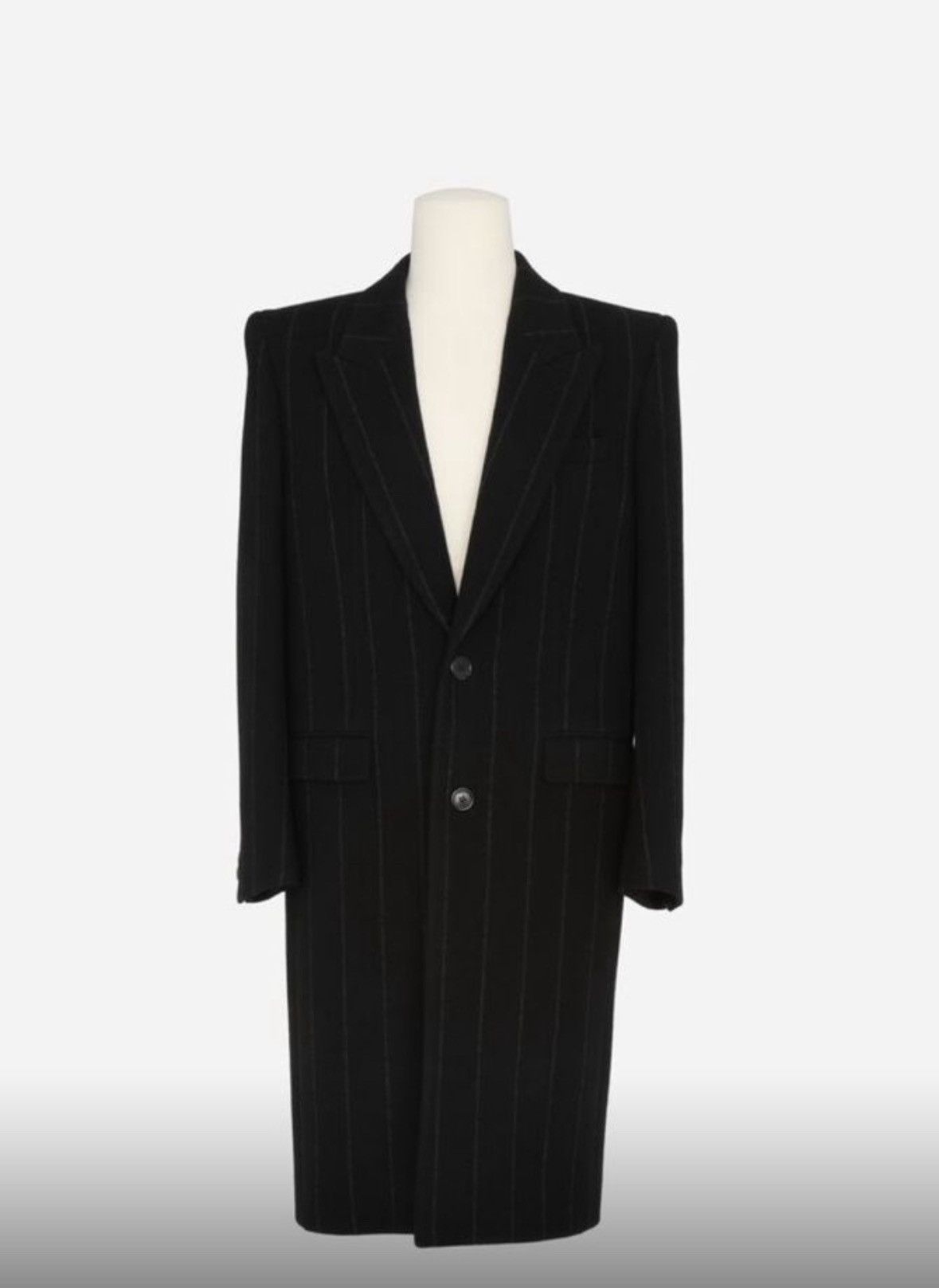 Saint Laurent Paris o1bcso1str1024 Manteau Tailleur in Black Size US L / EU 52-54 / 3 - 1 Preview