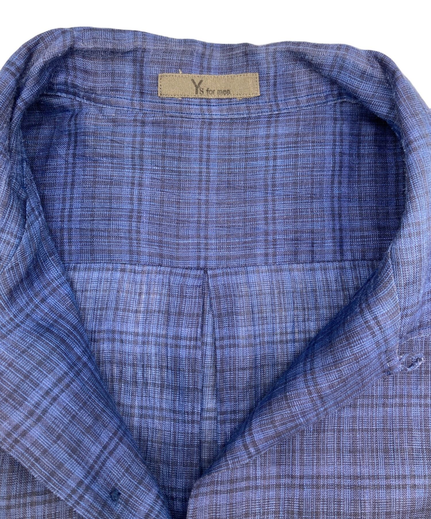 Yohji Yamamoto Checkered Linen Shirt Size US XL / EU 56 / 4 - 4 Thumbnail