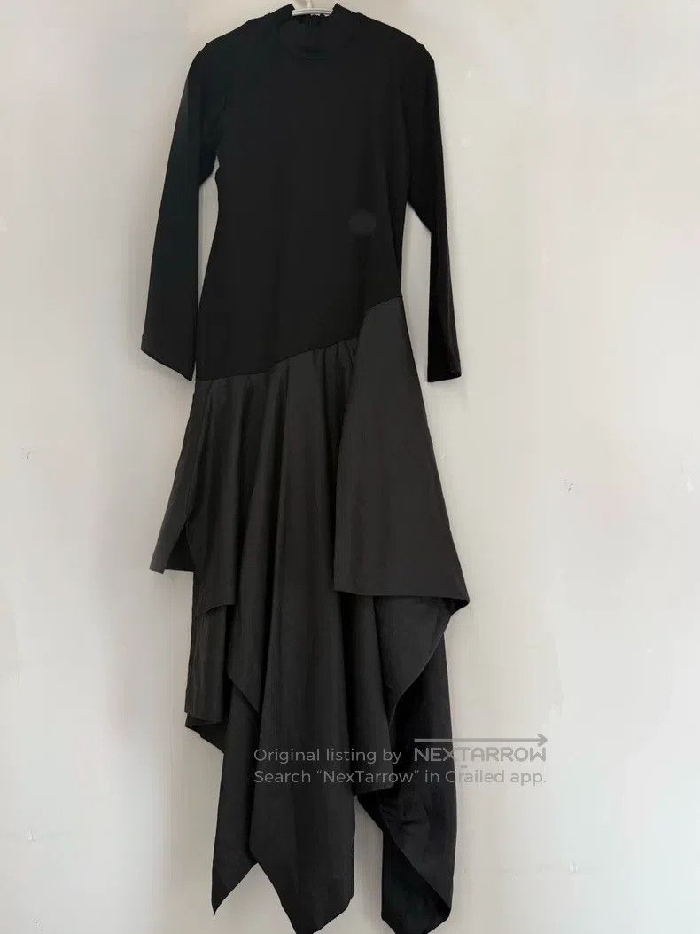 Comme des Garcons Comme Des Garcons Asymmetrical pleated dress with pieced d Size S / US 4 / IT 40 - 2 Thumbnail