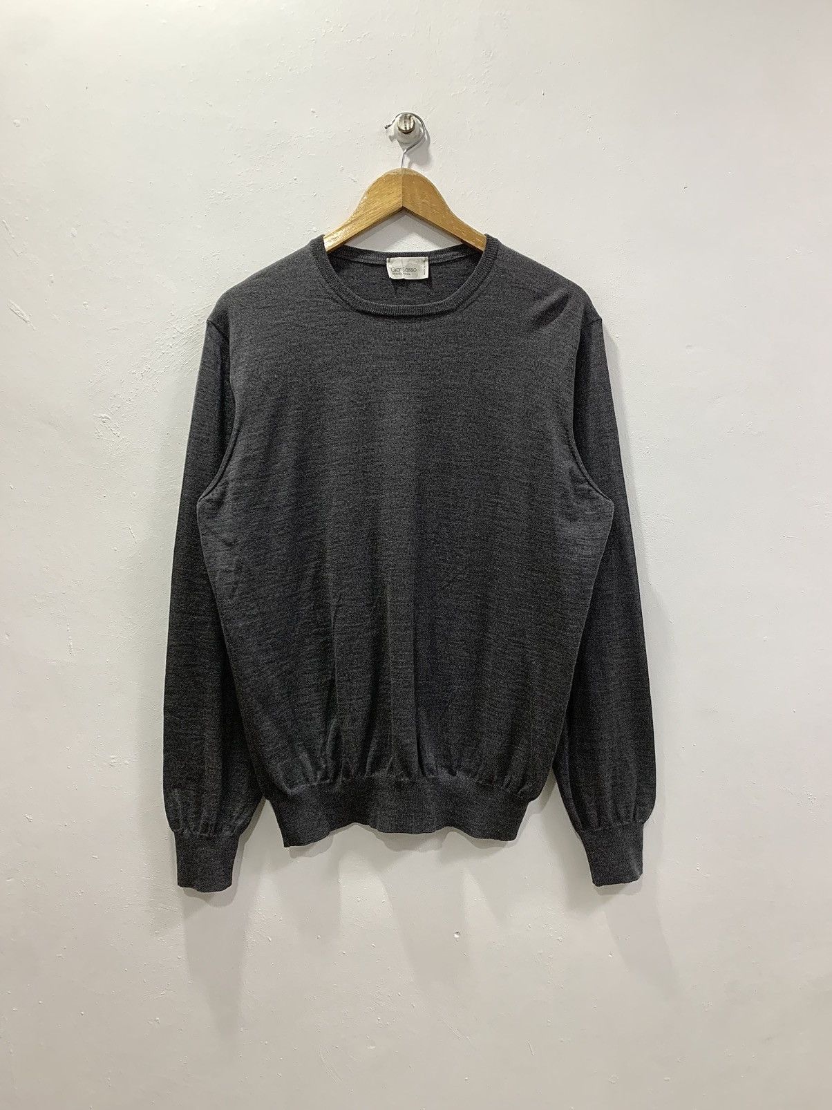 Gran Sasso GRAN SASSO TRAVEL WOOL PULLOVER SWEATER Size US L / EU 52-54 / 3 - 1 Thumbnail