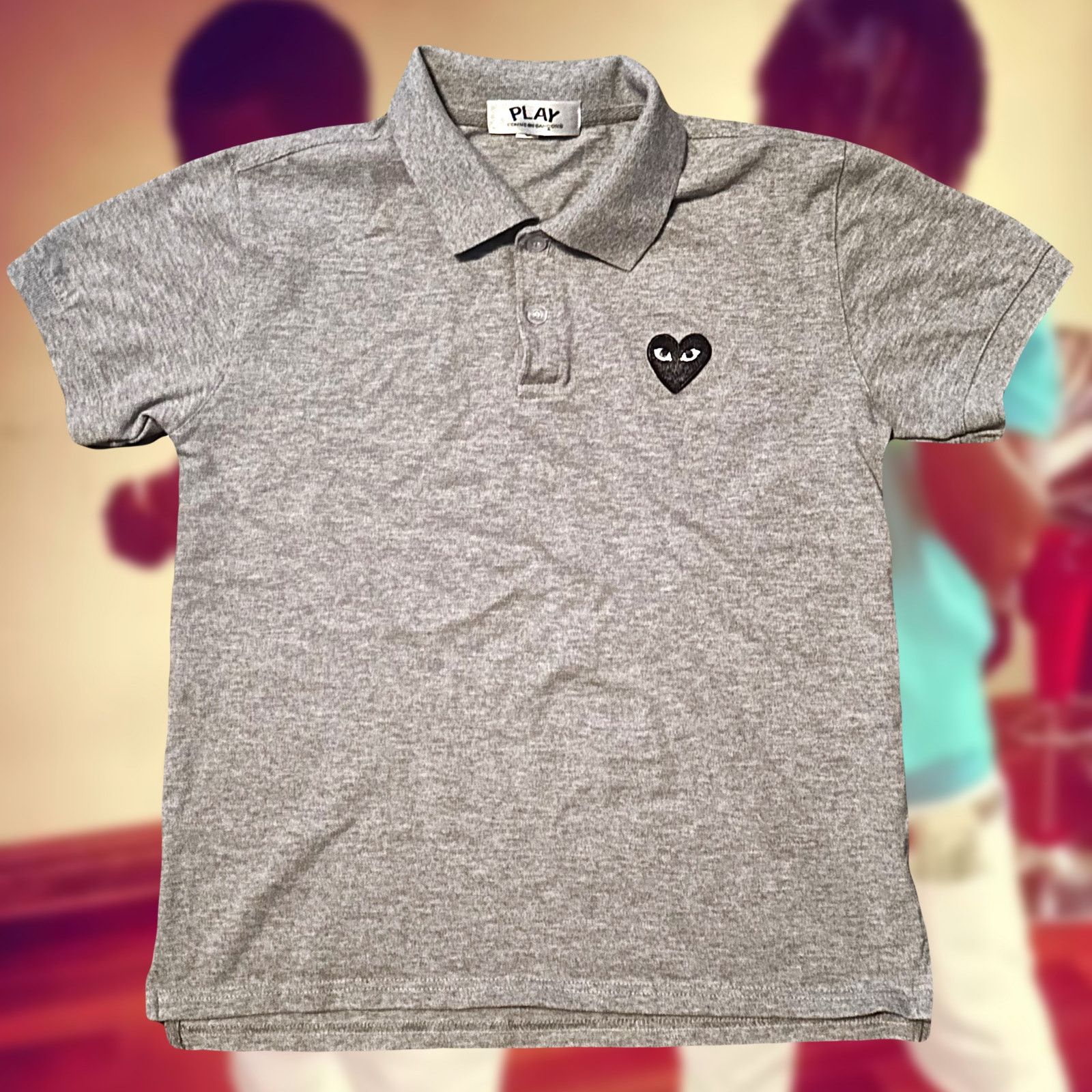 Comme des Garcons commes des garcsons cdg play embroidery patch heart polo Size US S / EU 44-46 / 1 - 1 Thumbnail