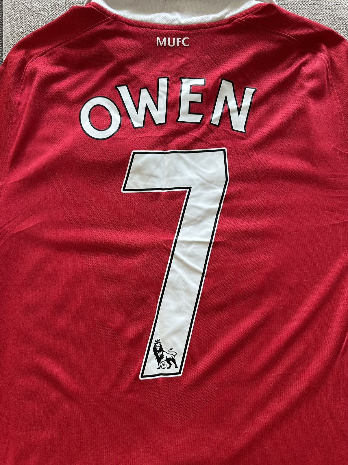 Other Jersey Manchester United 2010 Michael Owen #7 Size US L / EU 52-54 / 3 - 5 Thumbnail