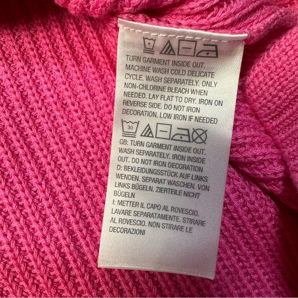 Other Jingle Belles by Kim Gravel Merry Messages Shaker Knit Pink Size S / US 4 / IT 40 - 6 Thumbnail