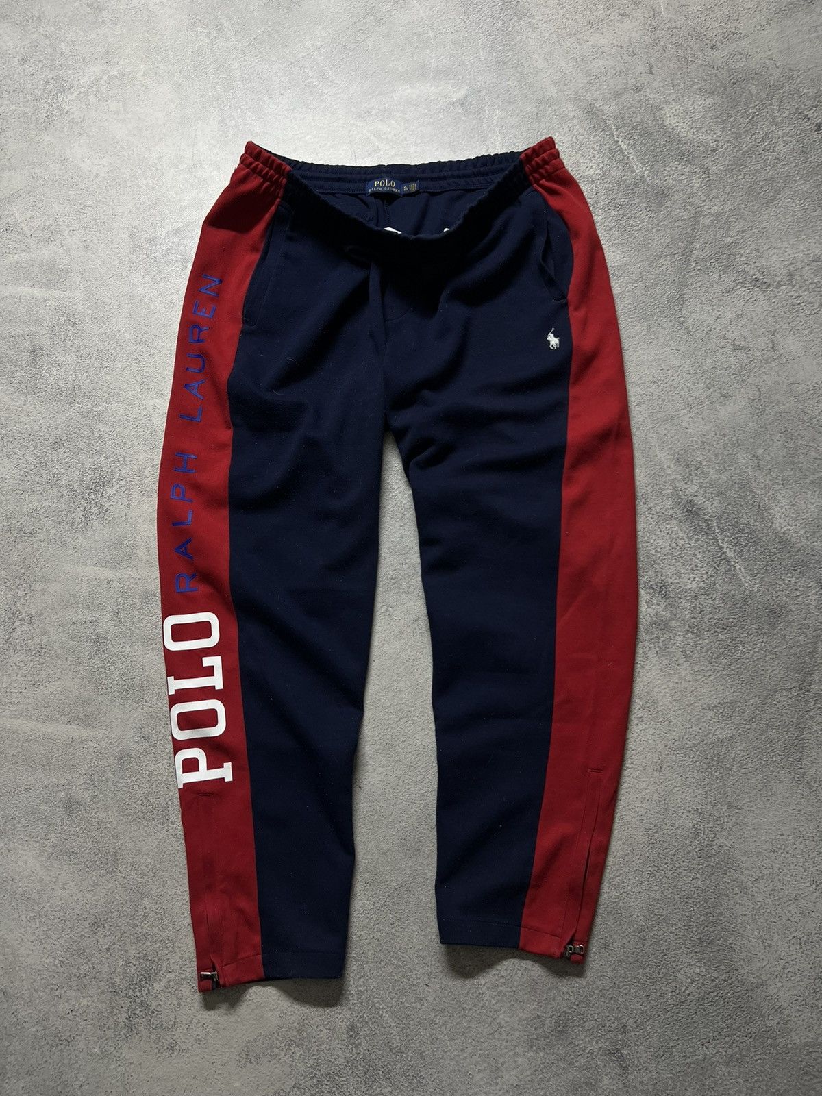 Polo Ralph Lauren Y2K Polo by Ralph Lauren Big Logo Sweatpants Size US 36 / EU 52 - 1 Thumbnail