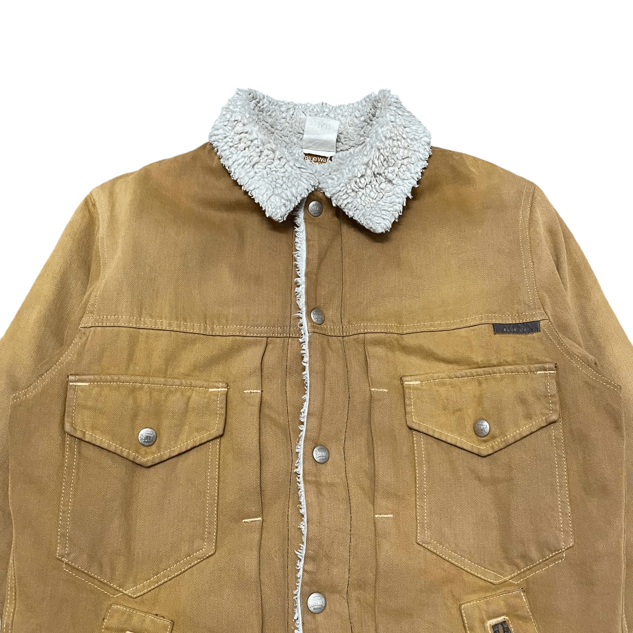 Levi's Vintage Blue Way Union Made Trucker Jacket Sherpa Lining Size US M / EU 48-50 / 2 - 2 Thumbnail