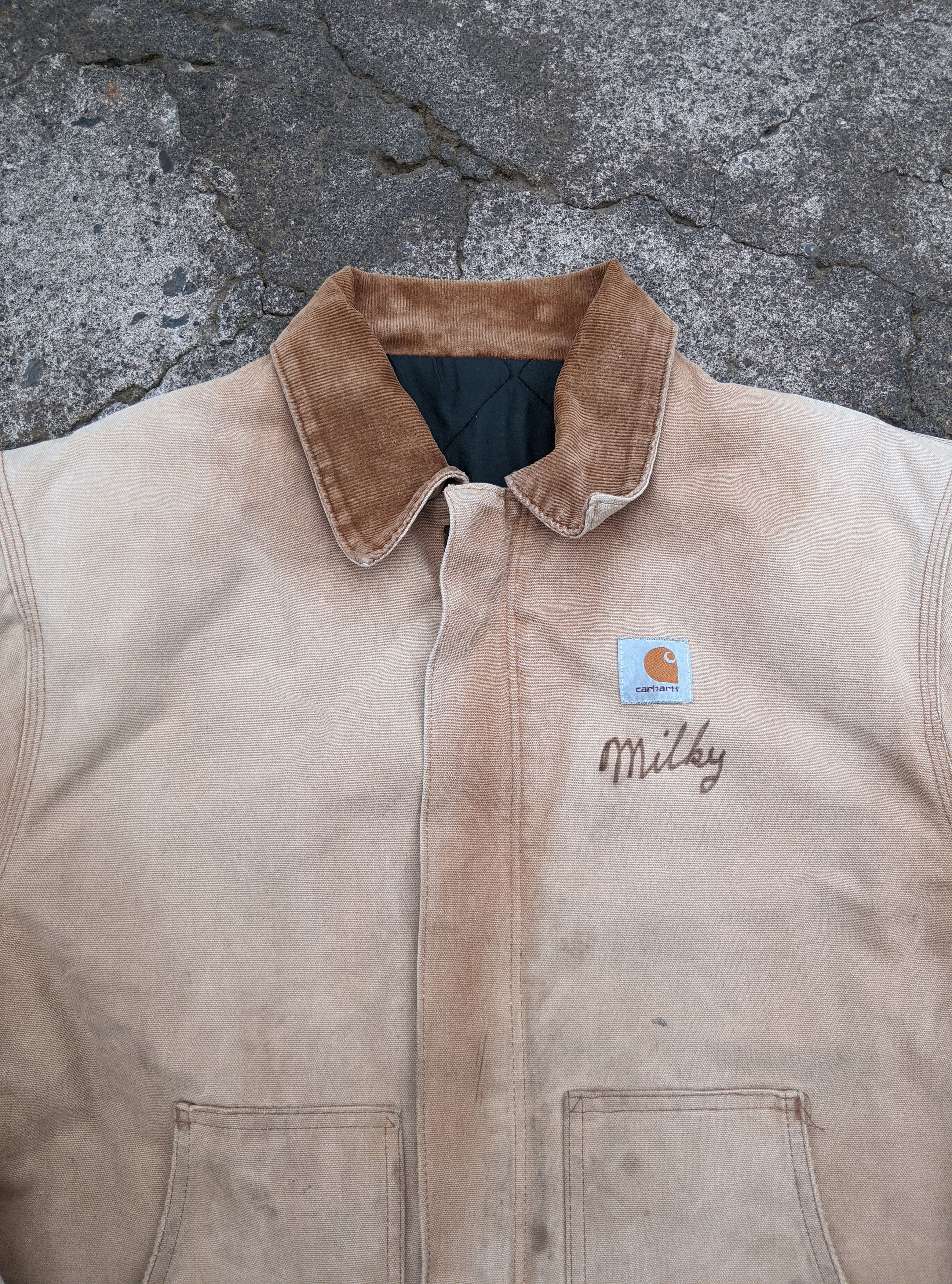 Carhartt Vintage 90s carhartt arctic detroit distressed sun fade erd Size US XL / EU 56 / 4 - 3 Thumbnail
