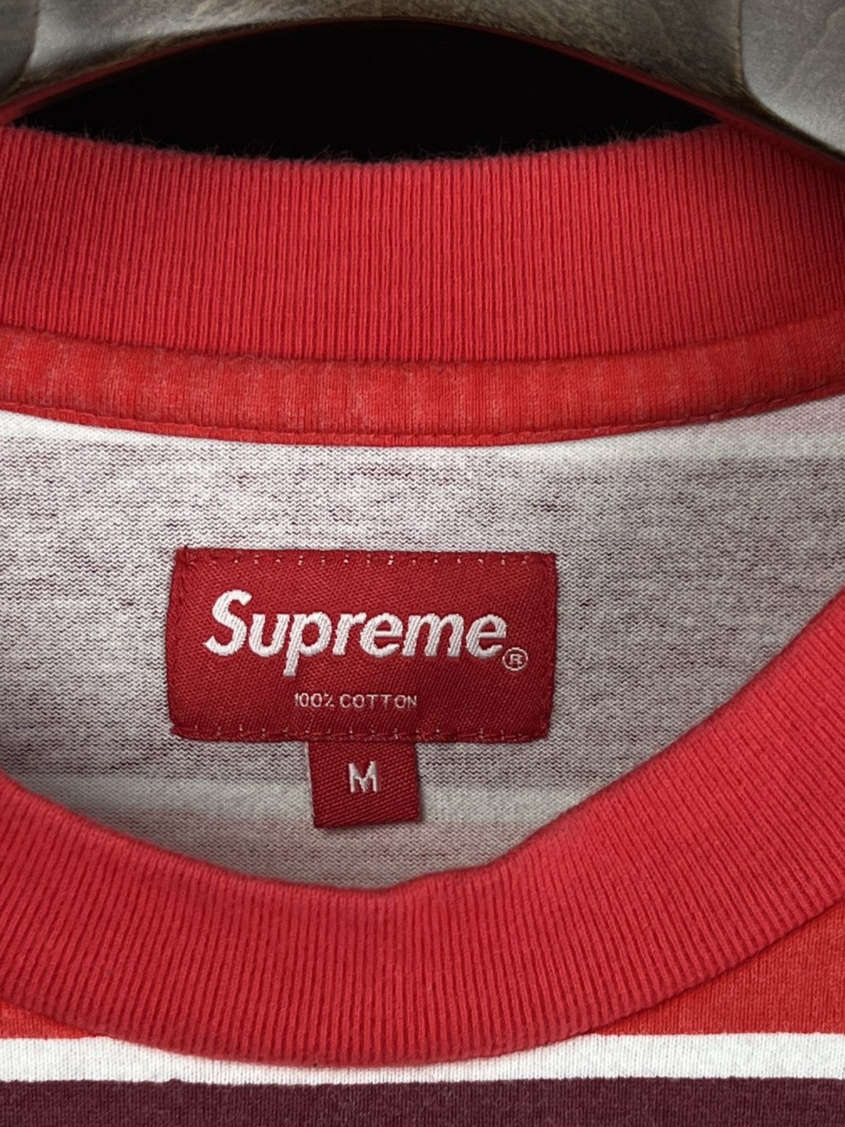 Supreme UNWORN* Supreme stripes tee M Size US M / EU 48-50 / 2 - 6 Thumbnail