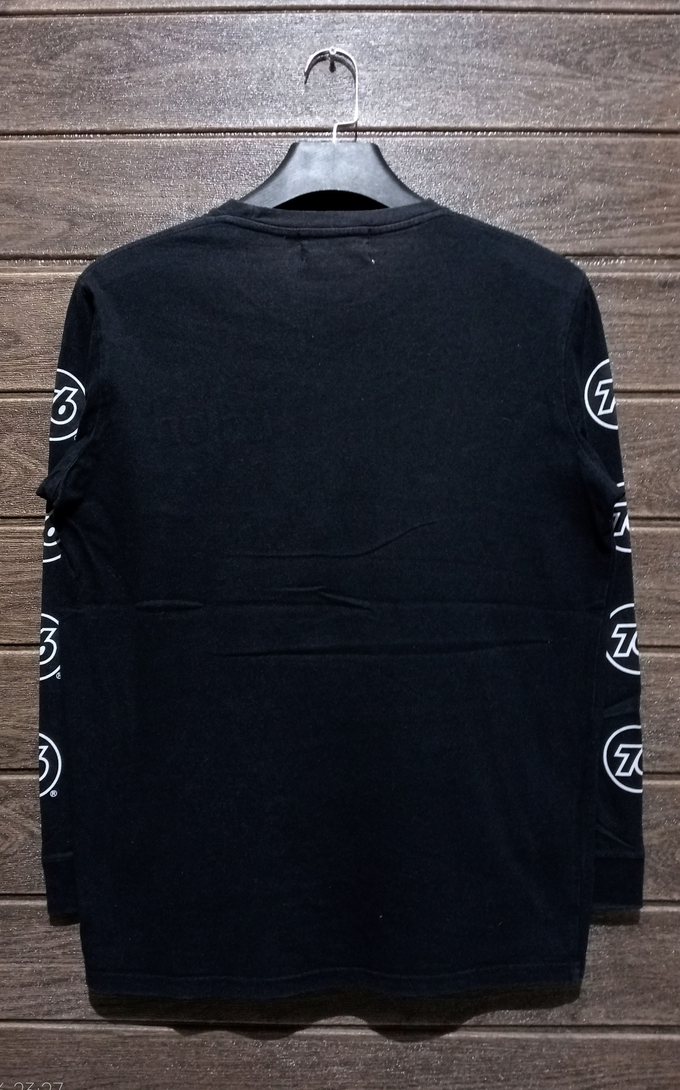 Japanese Brand Vintage Union 76 Embroidery Long Sleeve Tshirt Size US L / EU 52-54 / 3 - 8 Thumbnail