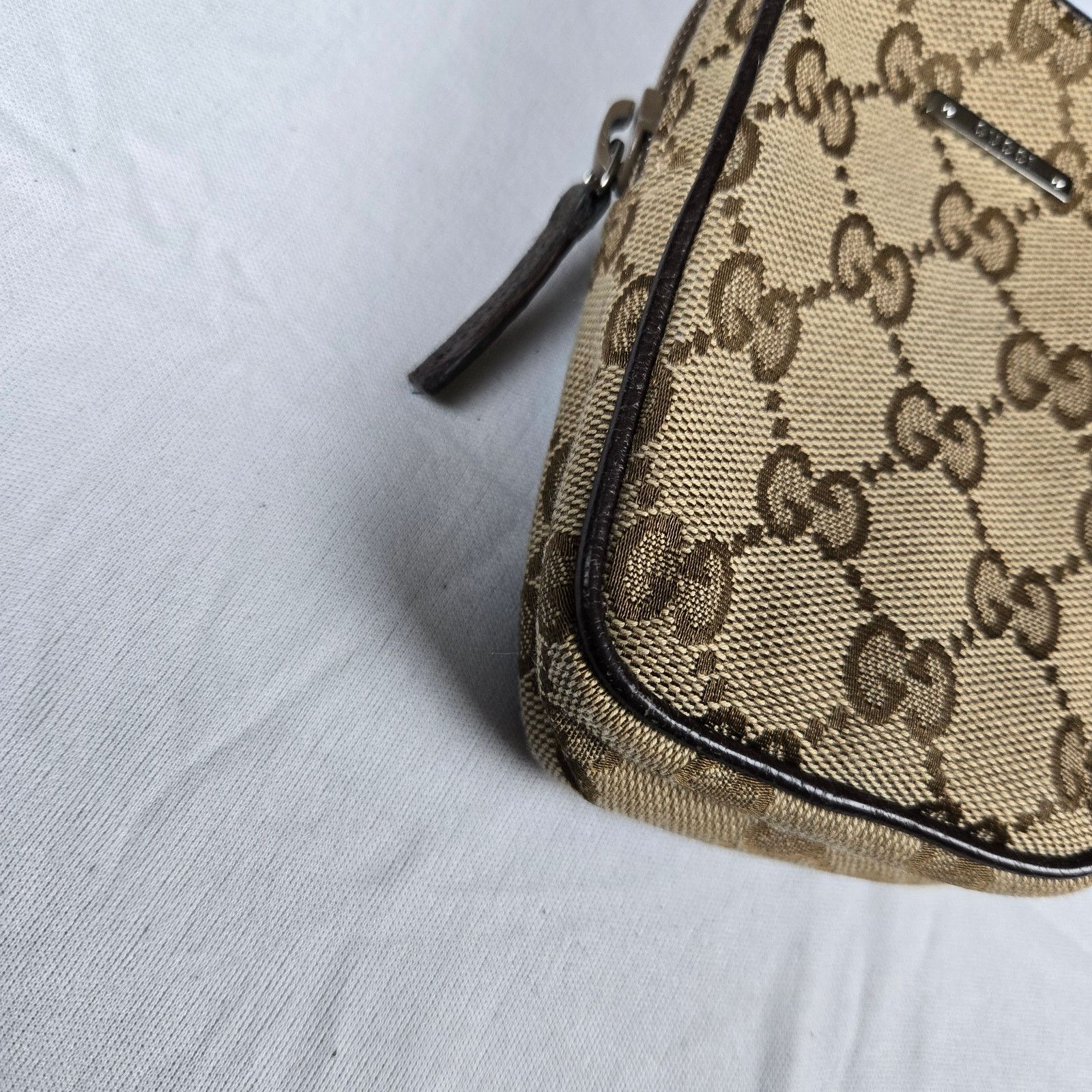 Gucci Gucci Monogram Mini Zip Canvas Pouch Size ONE SIZE - 4 Thumbnail