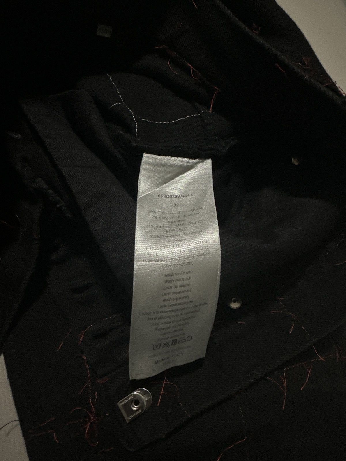 Dior Dior Homme SS2017 Exposed Stitch Denim Size US 32 / EU 48 - 14 Thumbnail