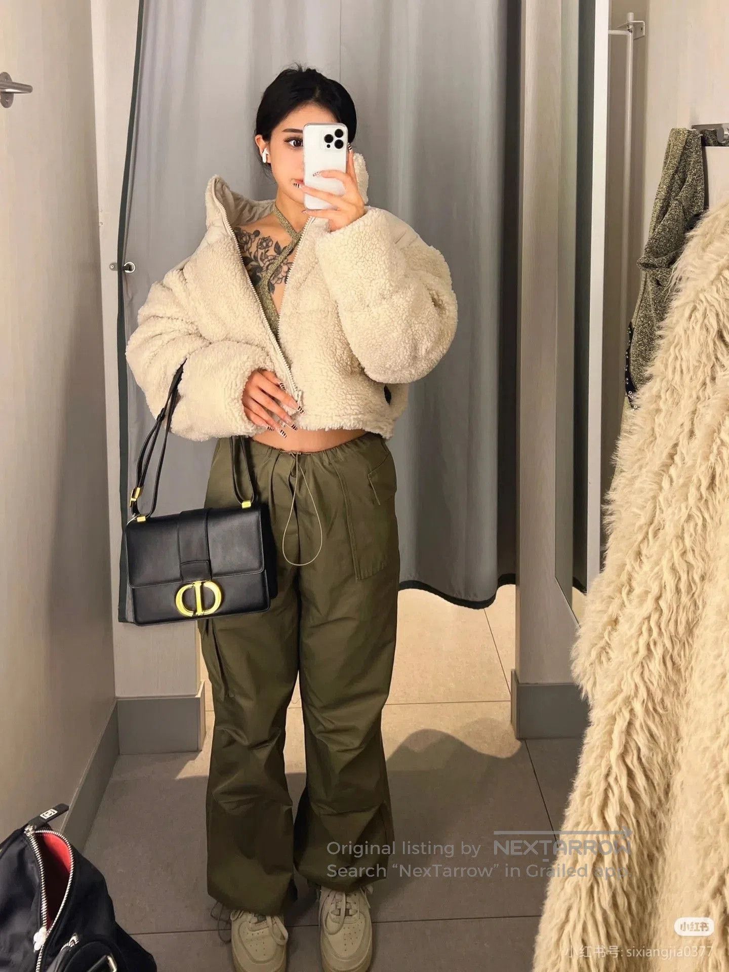 Dior Dior Montaigne Crossbody Shoulder Bag. Size ONE SIZE - 6 Thumbnail