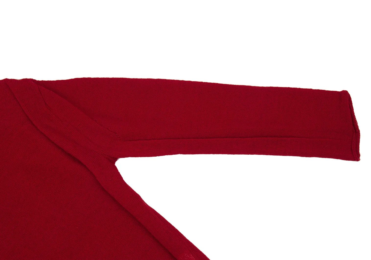 Comme des Garcons Homme Plus Oversized High Neck Knit Sweater in Red, Size M Size US M / EU 48-50 / 2 - 5 Thumbnail