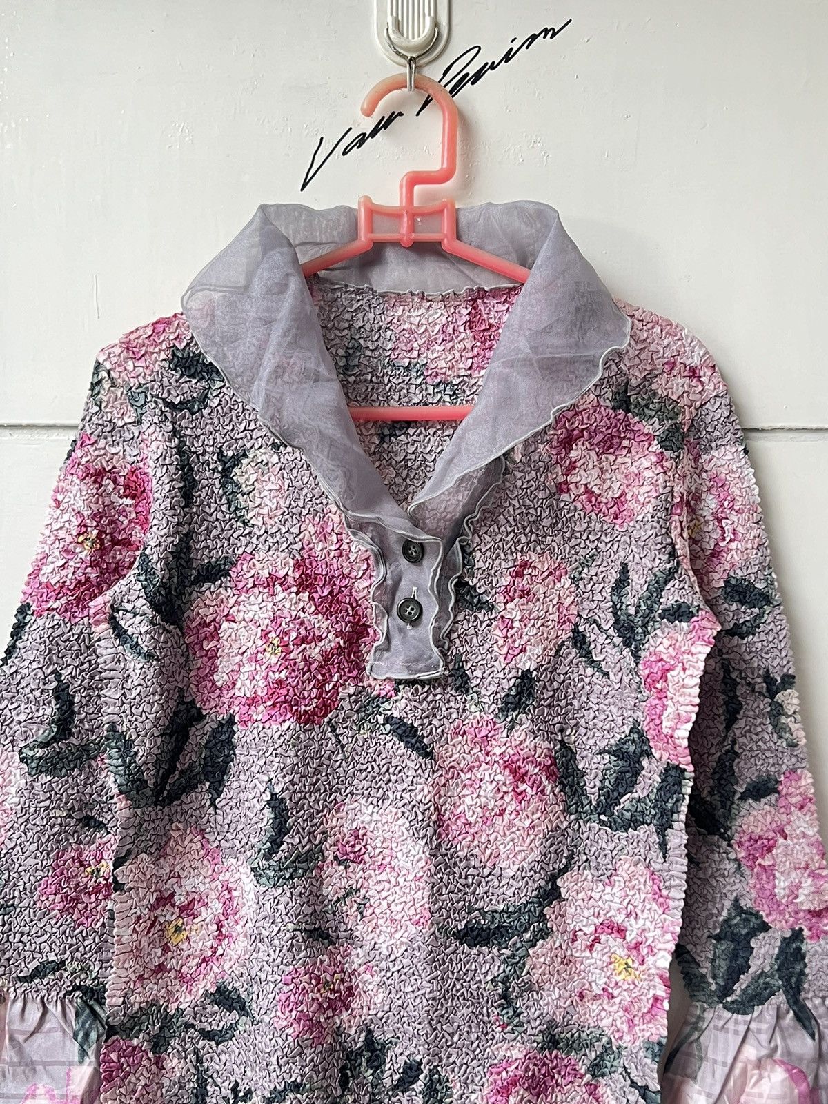 Other YUKIKO HANAI Wrinkle Pleats Tops Size S / US 4 / IT 40 - 2 Thumbnail