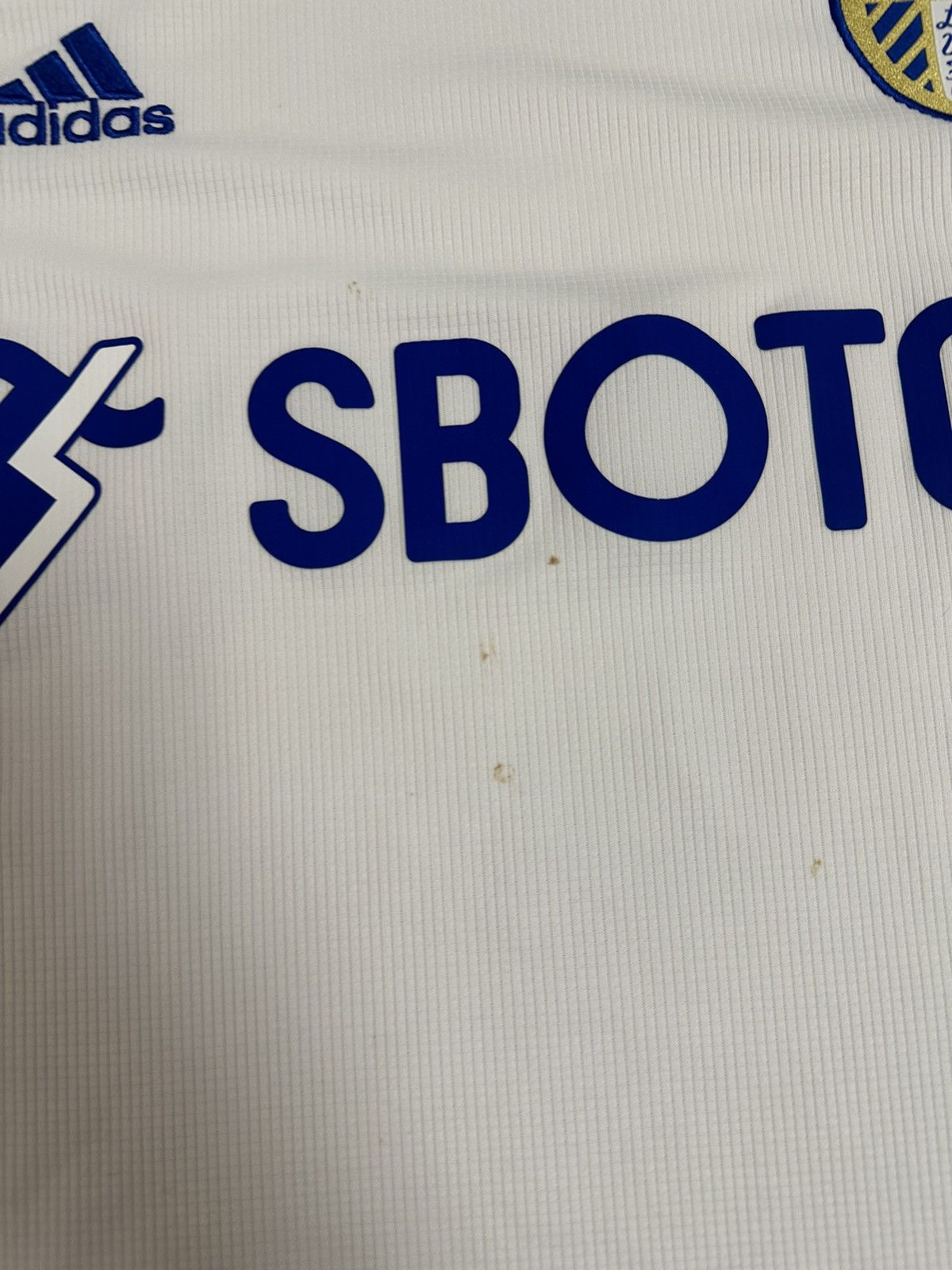 Adidas Adidas Leeds United 2020-2021 Home Football Jersey shirt Size US XXL / EU 58 / 5 - 10 Thumbnail